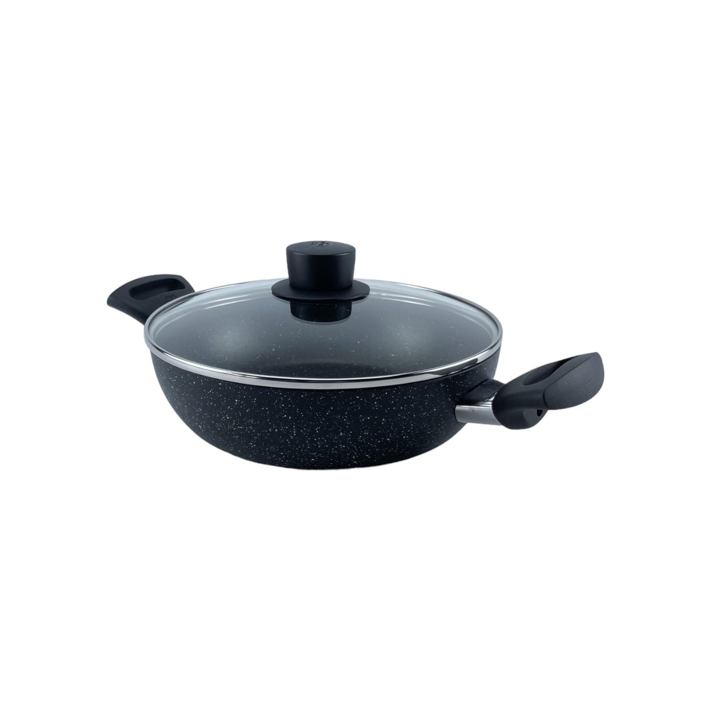 Ballarini Vipiteno Bratentopf Servierpfanne mit Deckel Induktion 24cm Aluminium | Neu
