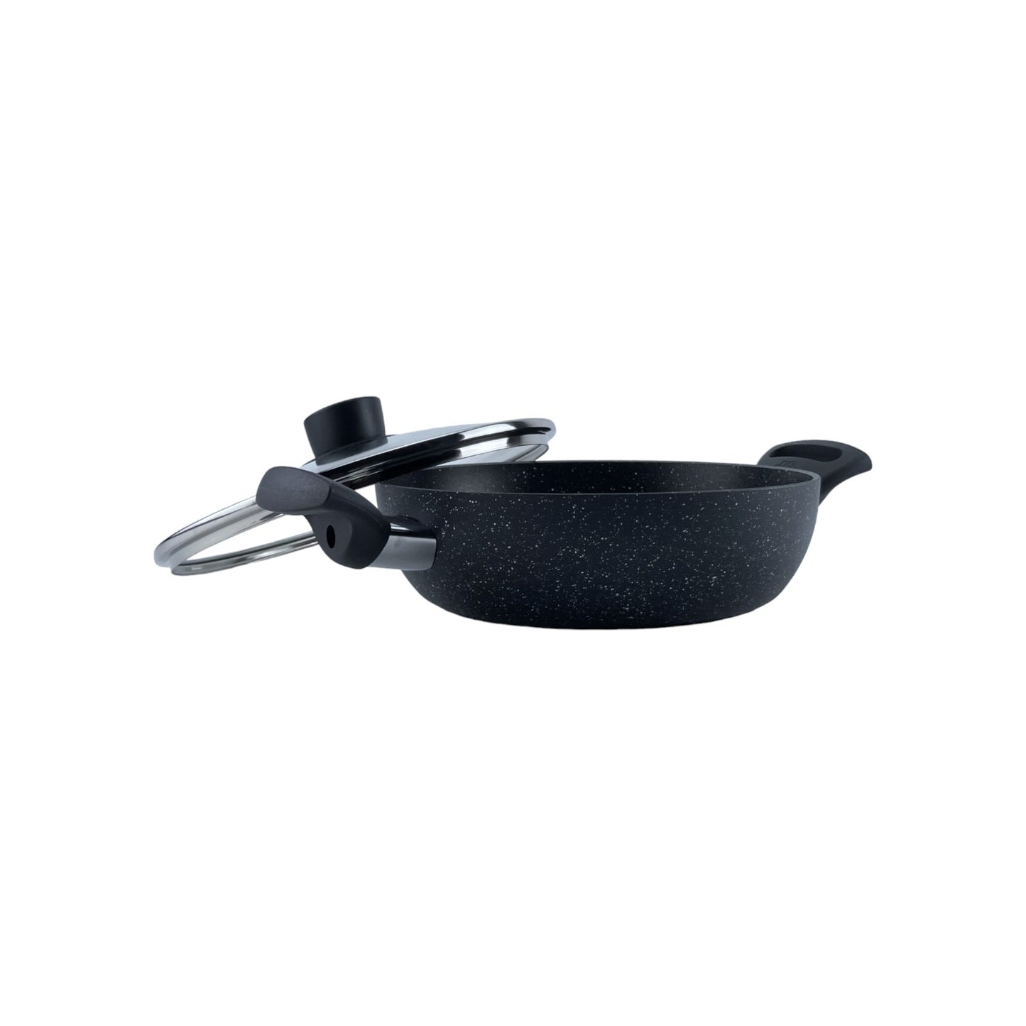 Ballarini Vipiteno Bratentopf Servierpfanne mit Deckel Induktion 24cm Aluminium | Neu