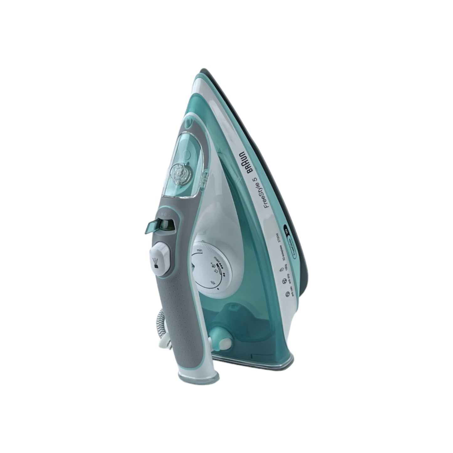 Braun TexStyle Dampfbügeleisen SI5017GR Bügeleisen 2700W Freeglide 3D Weiß Blau | Retourware