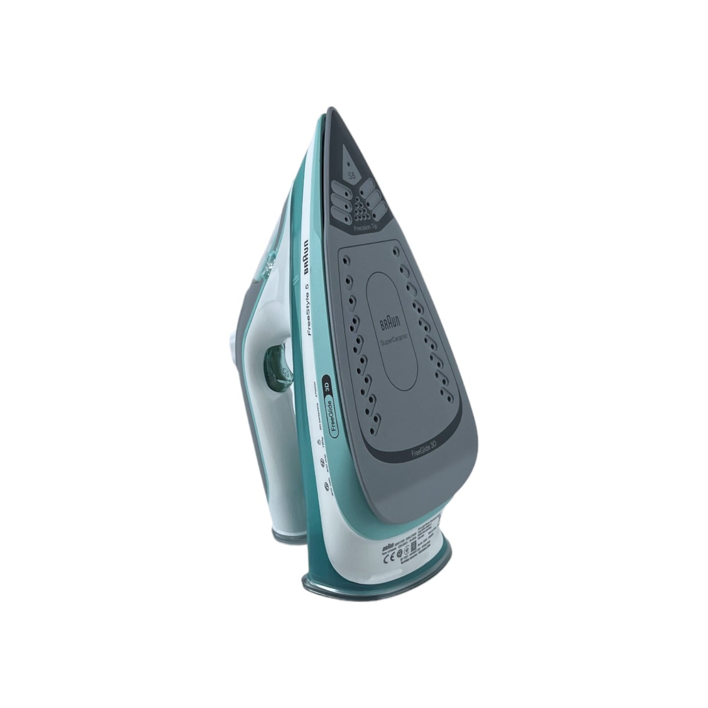 Braun TexStyle Dampfbügeleisen SI5017GR Bügeleisen 2700W Freeglide 3D Weiß Blau | Retourware