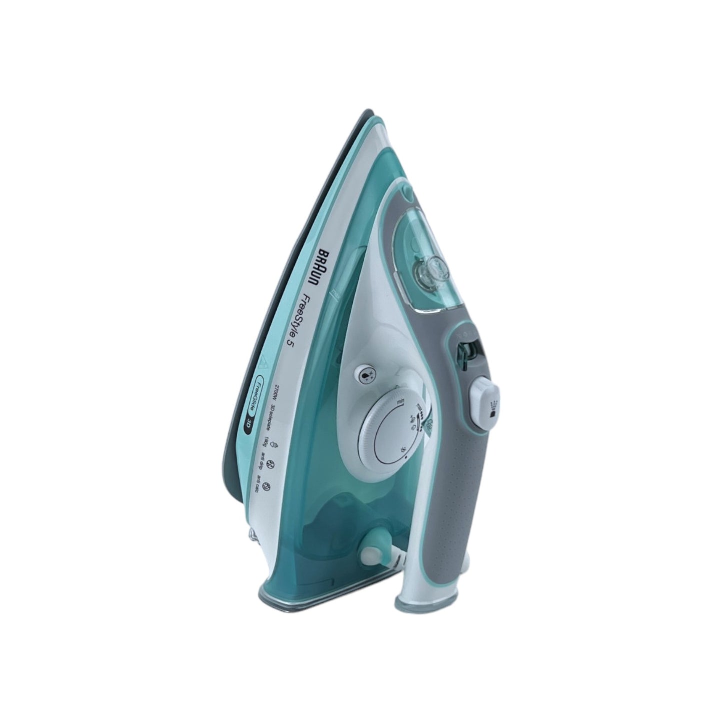 Braun TexStyle Dampfbügeleisen SI5017GR Bügeleisen 2700W Freeglide 3D Weiß Blau | Retourware