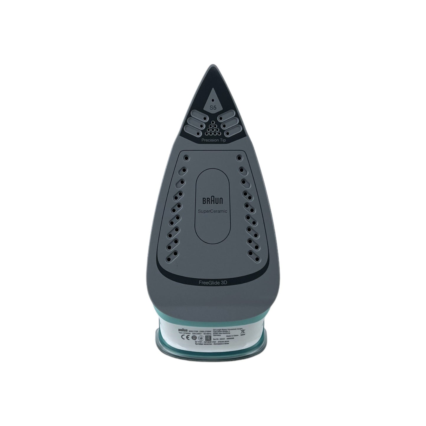 Braun TexStyle Dampfbügeleisen SI5017GR Bügeleisen 2700W Freeglide 3D Weiß Blau | Retourware