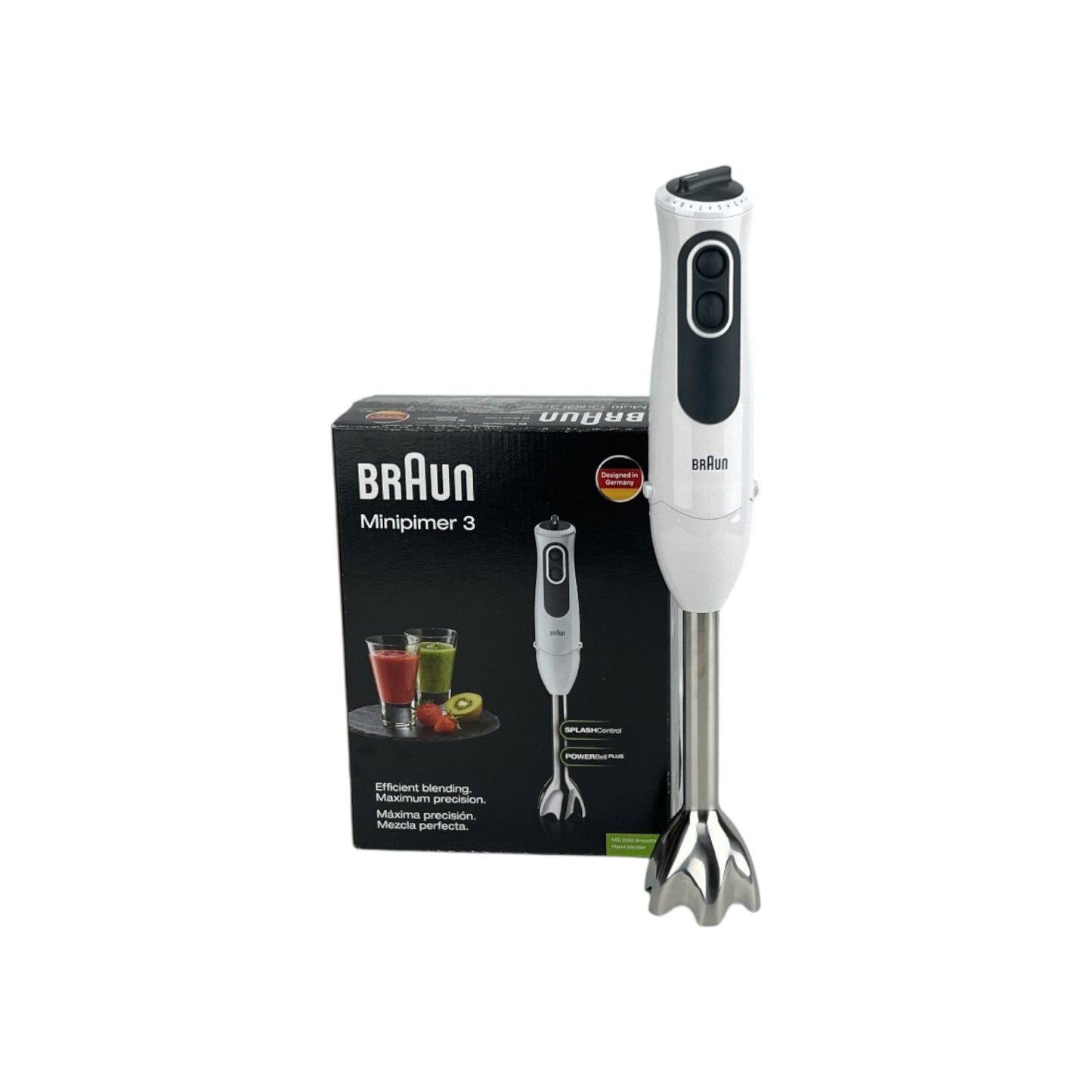 Braun MQ 3100 WH Stabmixer MultiQuick 3 Vario Smoothie+ 750W 11 Stufen Weiß | Retourware