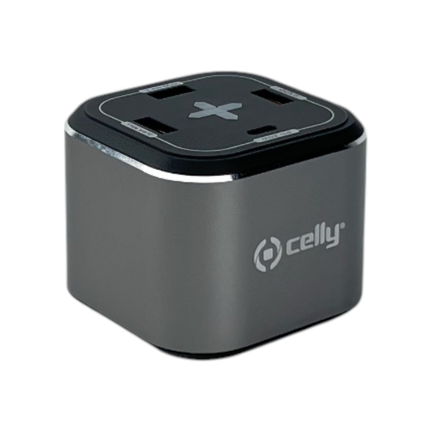 Celly GAN Powerstation USB-A USB-C Ladegerät 65W 20W 2.4A/12W | Neu