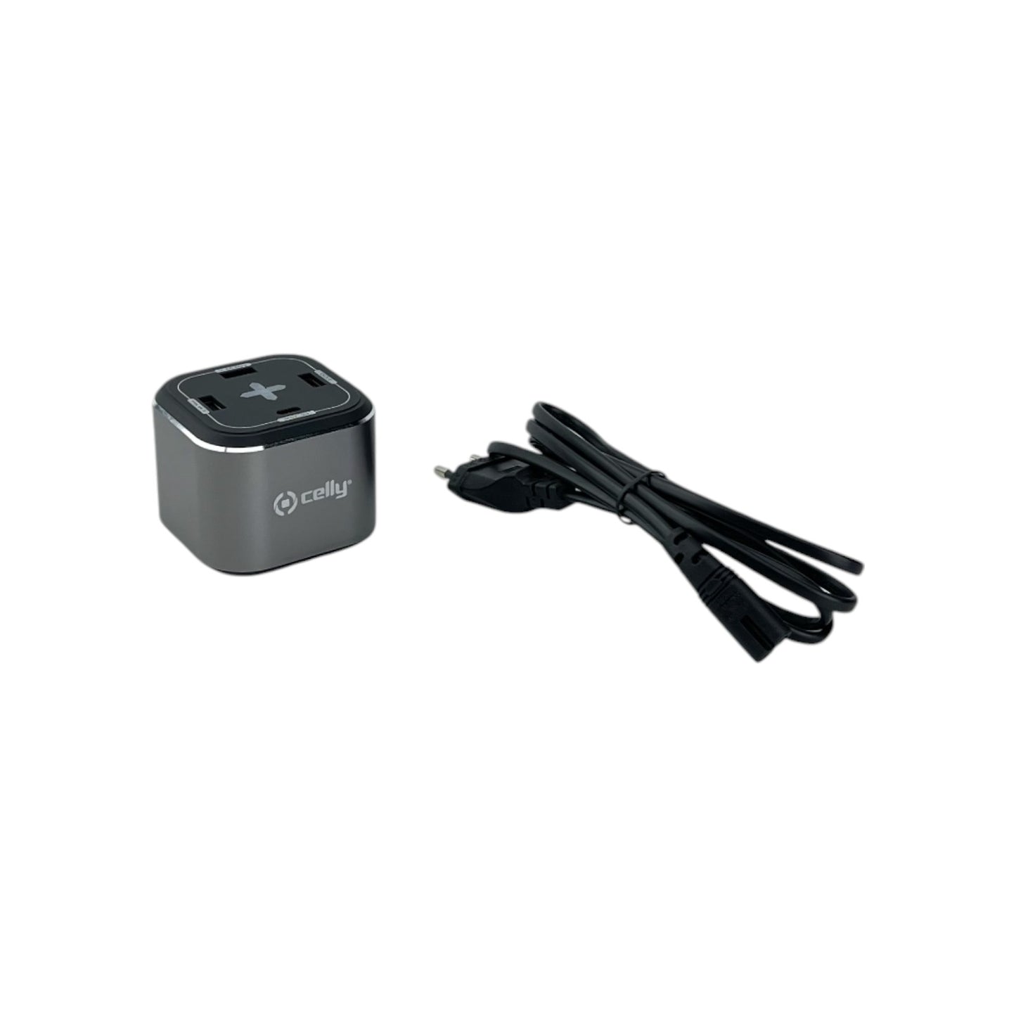Celly GAN Powerstation USB-A USB-C Ladegerät 65W 20W 2.4A/12W | Neu