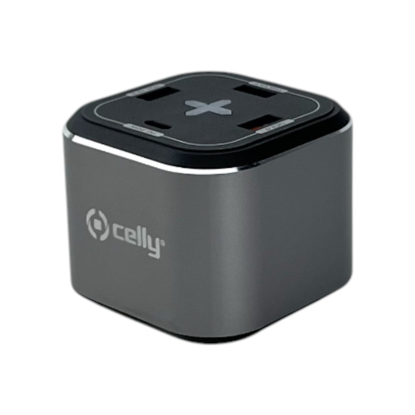 Celly GAN Powerstation USB-A USB-C Ladegerät 65W 20W 2.4A/12W | Neu
