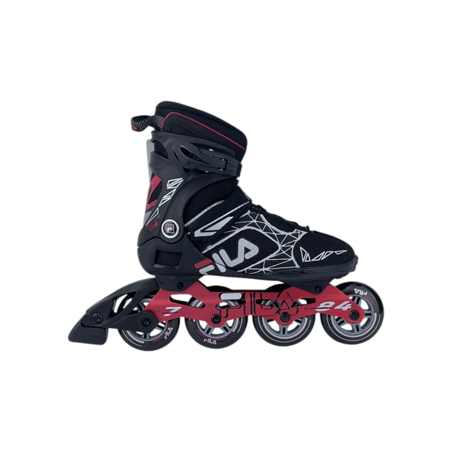 Fila Legacy Pro 84 Damen Herren Inliner Inlineskates Skates Schwarz/Rot 39 EU | Neu