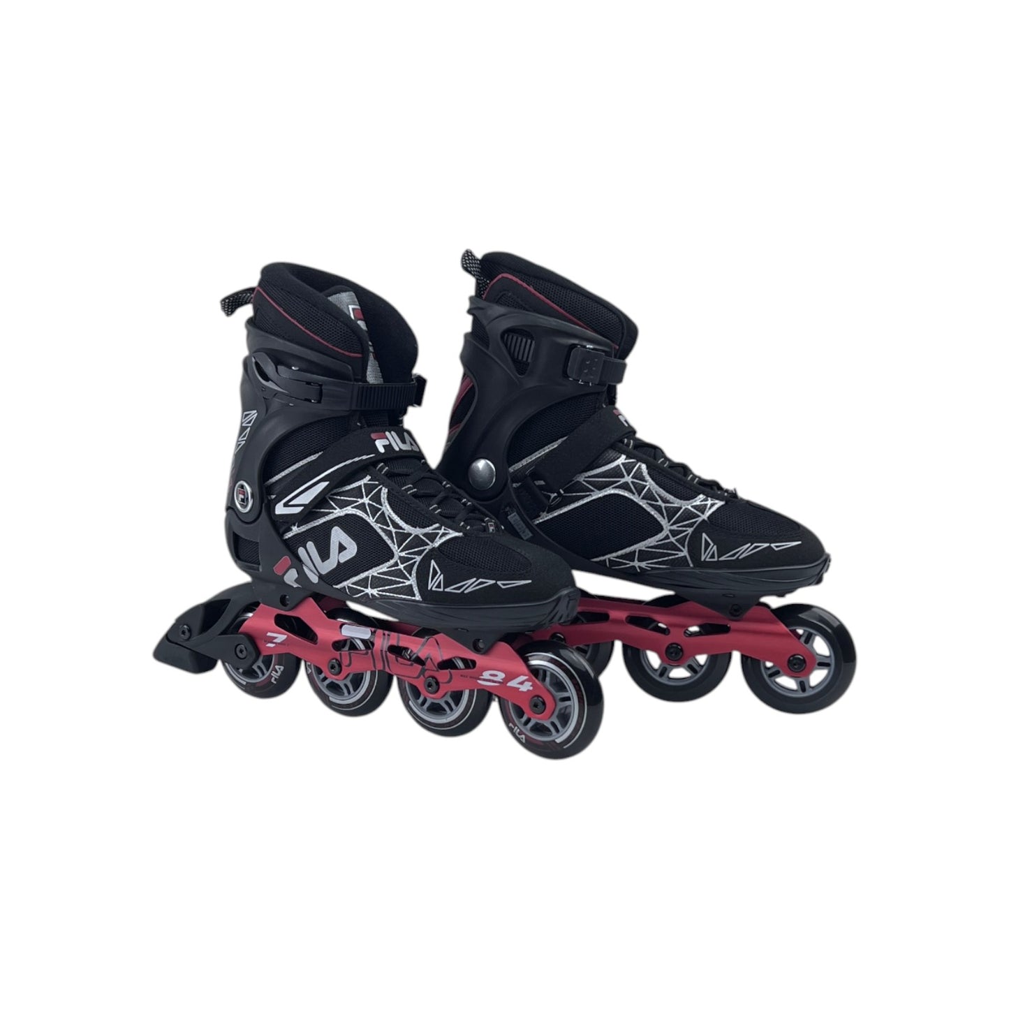 Fila Legacy Pro 84 Damen Herren Inliner Inlineskates Skates Schwarz/Rot 42.5 EU | Retourware
