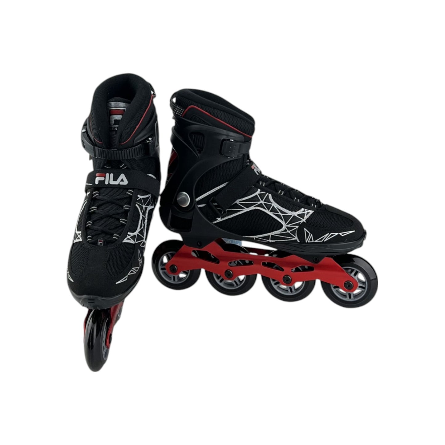 Fila Legacy Pro 84 Damen Herren Inliner Inlineskates Skates Schwarz/Rot 43.5 EU | Neu