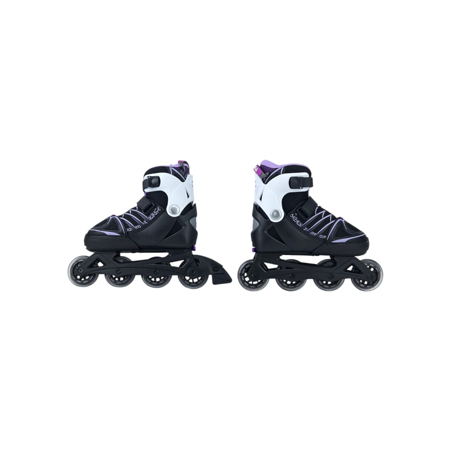Fila Skates X-One Kinder Mädchen Inliner Inlineskates Schwarz/Lila 38-41EU | Retourware