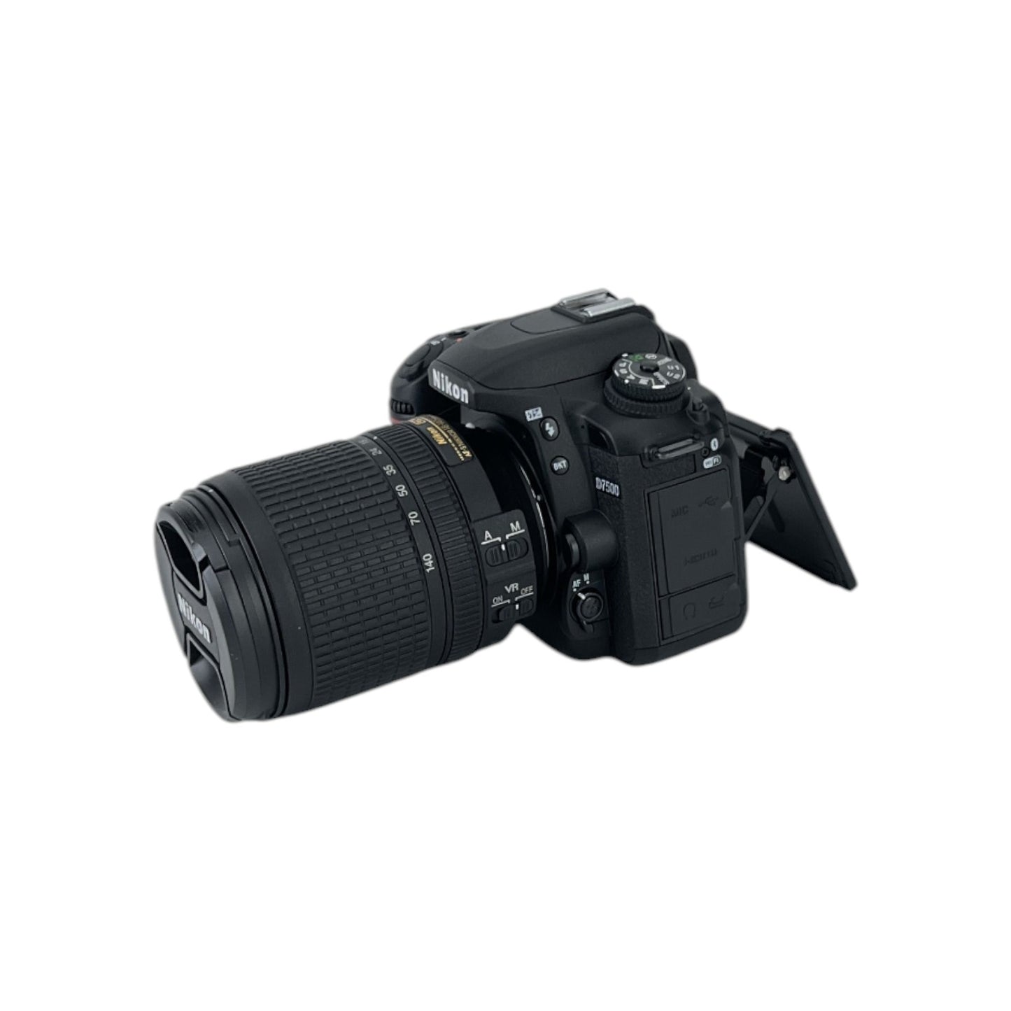 Nikon D7500 Digitale Spiegelreflexkamera Objektiv AF-S DX Nikkor 18-140 mm f/3.5-5.6G 20.9MP | Retourware