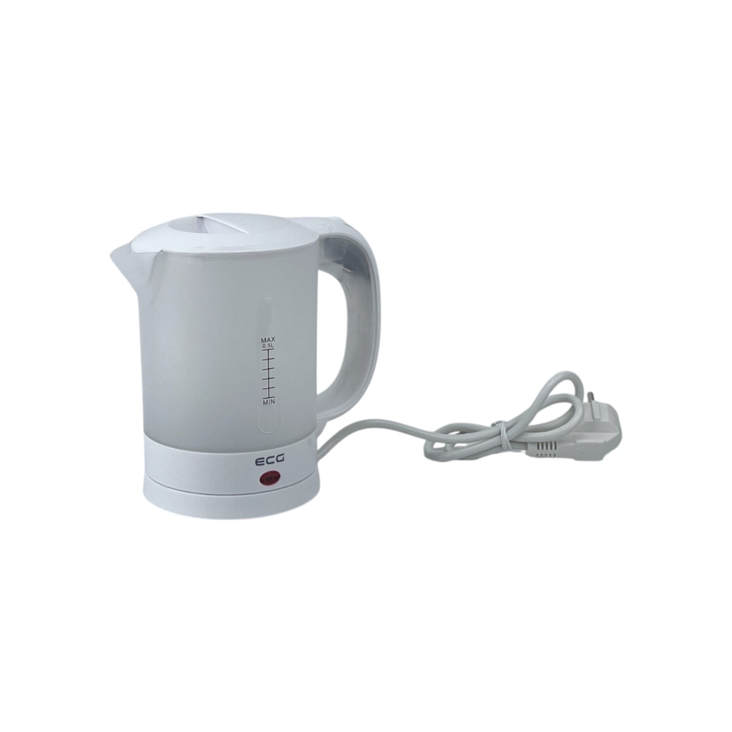 ECG RK 500 Travel Lite Wasserkocher 500ml 1000W Weiss | Retourware