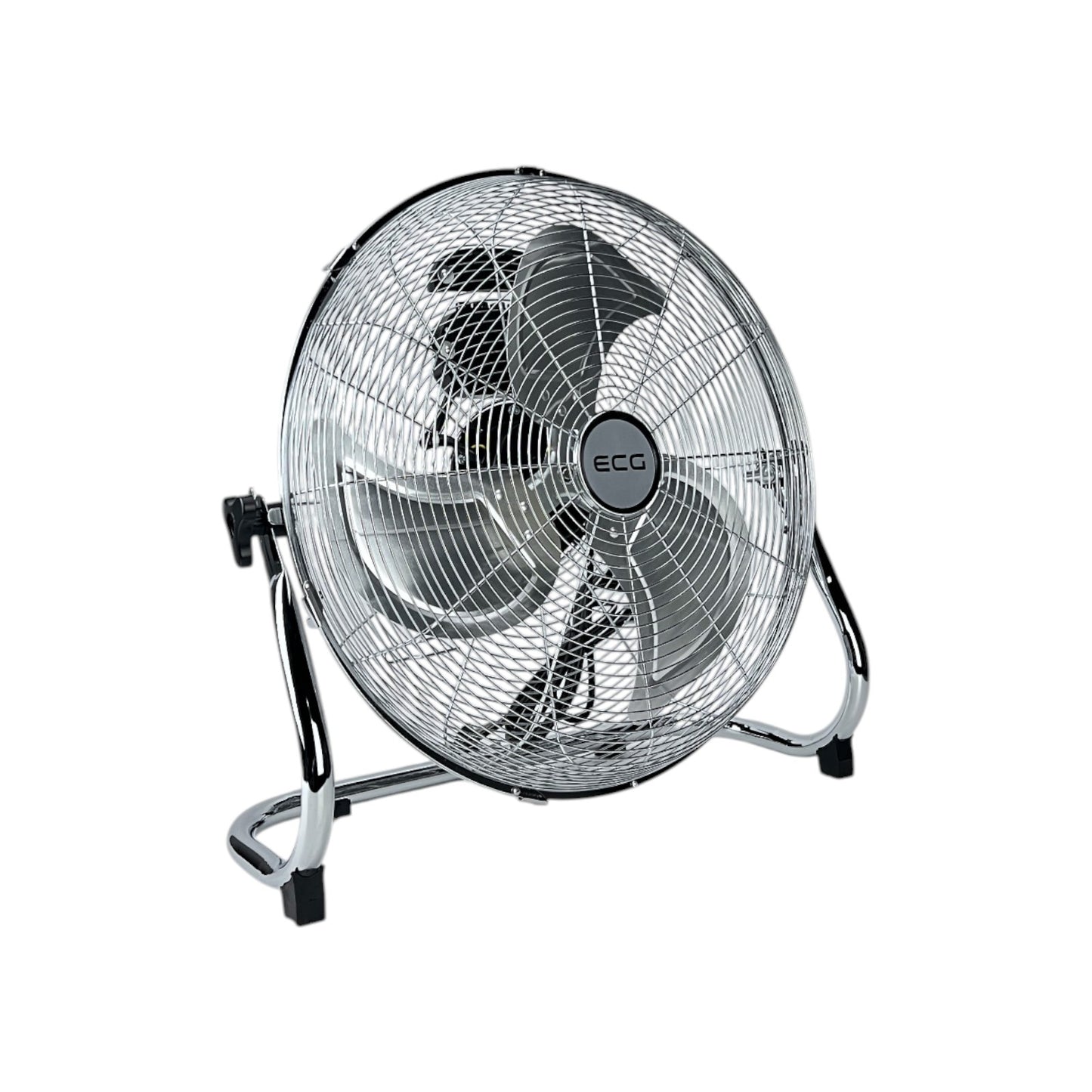 ECG FF 45 Ventus Bodenventilator 100W 45cm 3 Stufen 90° Neigung Edelstahl | Retourware