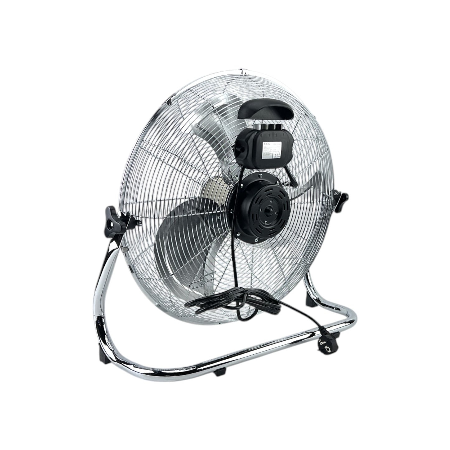 ECG FF 45 Ventus Bodenventilator 100W 45cm 3 Stufen 90° Neigung Edelstahl | Retourware