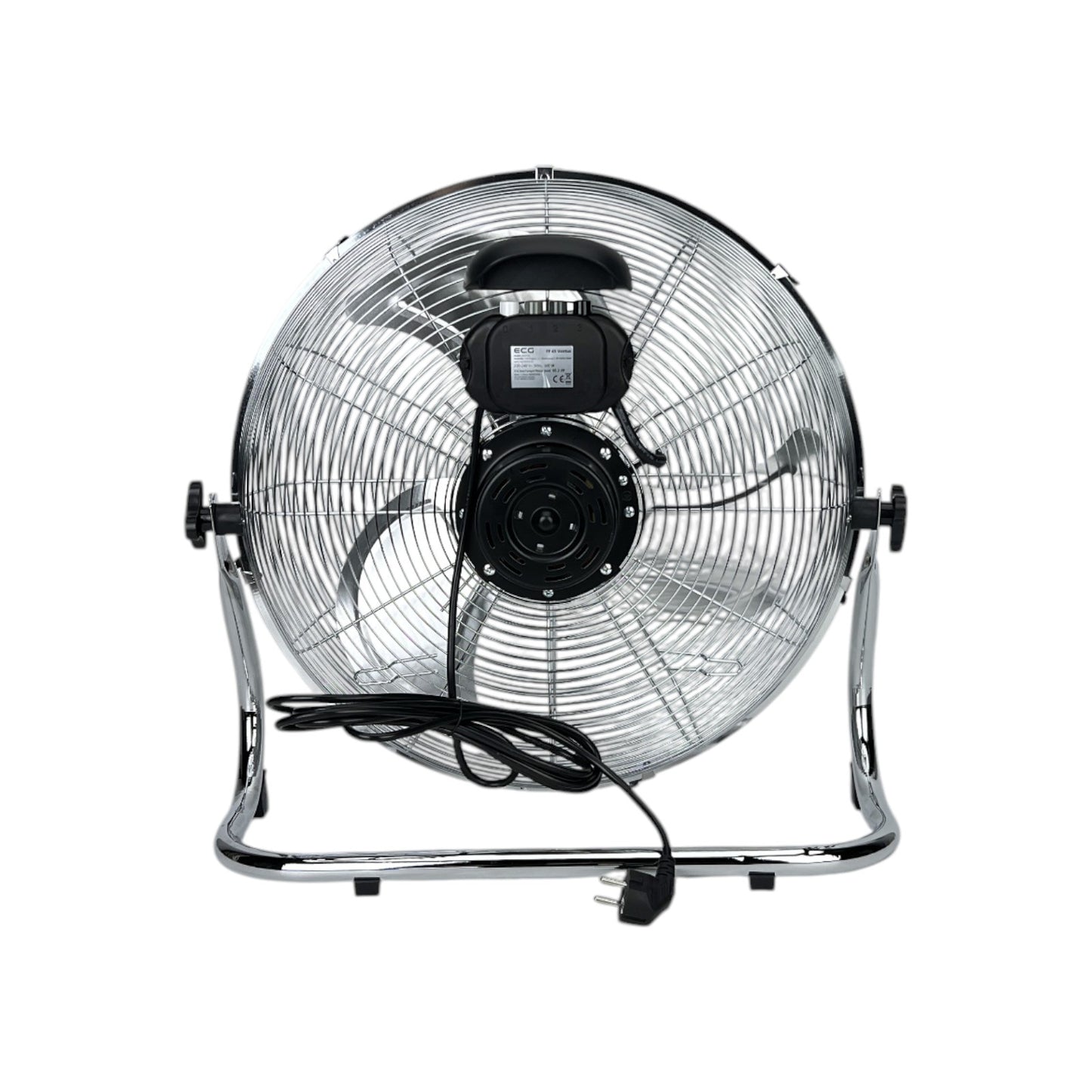 ECG FF 45 Ventus Bodenventilator 100W 45cm 3 Stufen 90° Neigung Edelstahl | Retourware