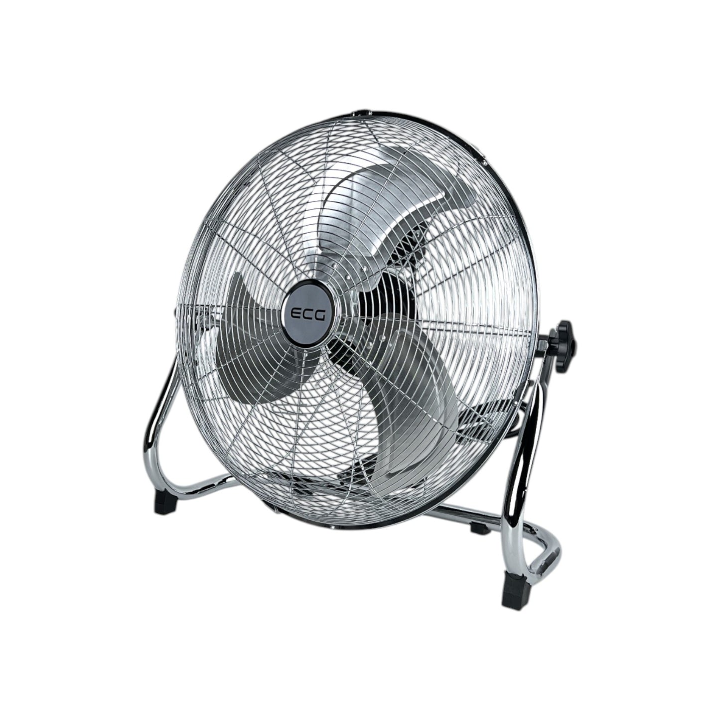 ECG FF 45 Ventus Bodenventilator 100W 45cm 3 Stufen 90° Neigung Edelstahl | Retourware