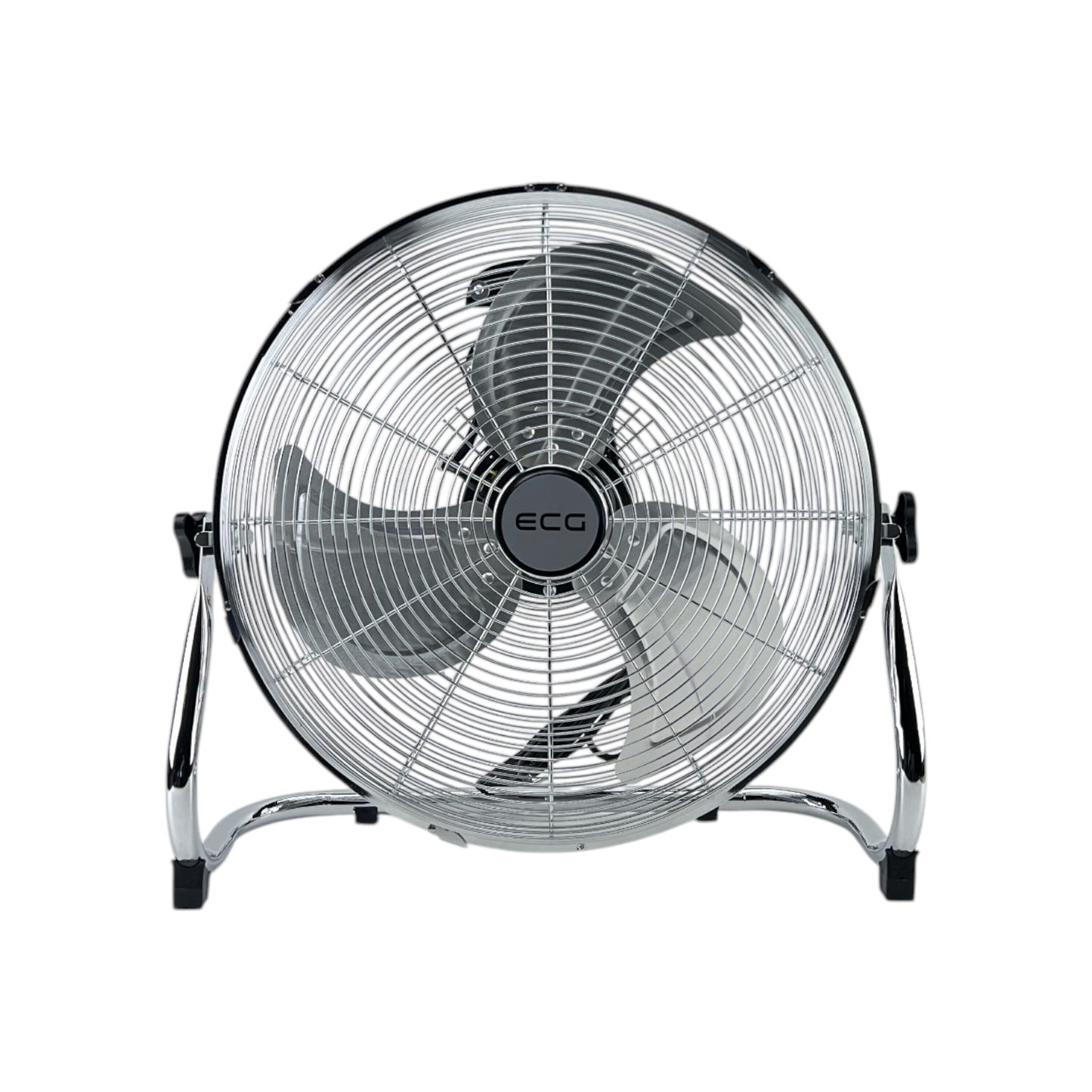 ECG FF 45 Ventus Bodenventilator 100W 45cm 3 Stufen 90° Neigung Edelstahl | Retourware