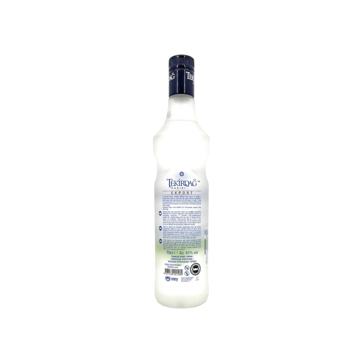 Tekirdag Rakisi Traubenraki Raki 45% Vol. Alkohol 1x 0,7 l Flasche | Neu