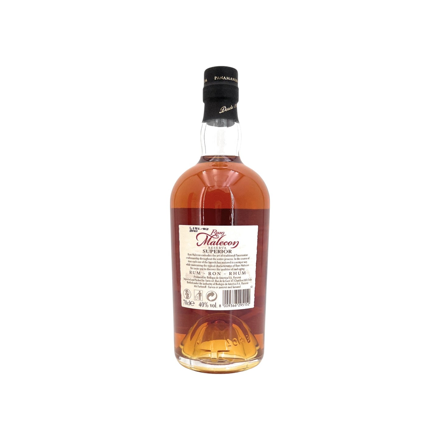 Rum Malecon Genuinamente Envejecido 12 Jahre Dark Rum 1x 0,7 l Alkohol 40% vol. | Neu