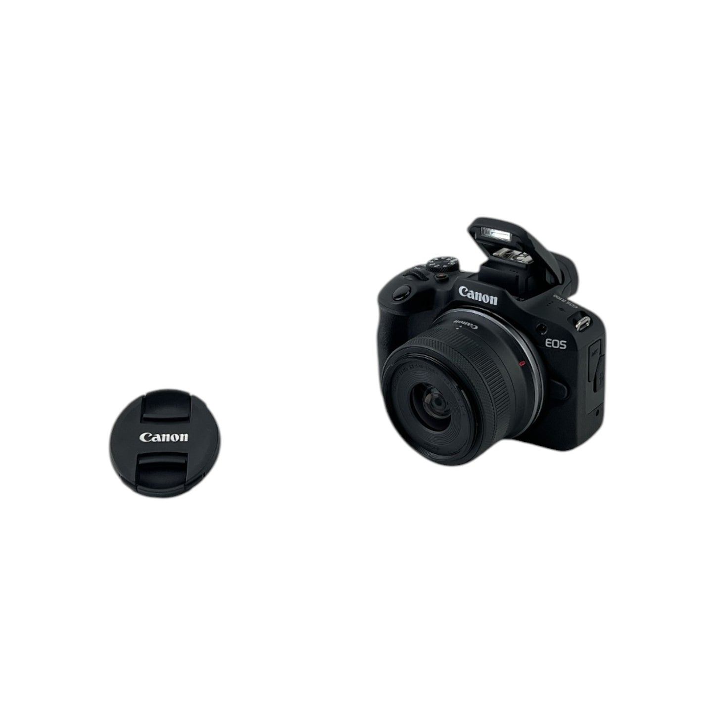 Canon EOS R100 + RF-S 18-45mm F4.5-6.3 is STM Spiegellose Digitalkamera 24.1 MP | Retourware