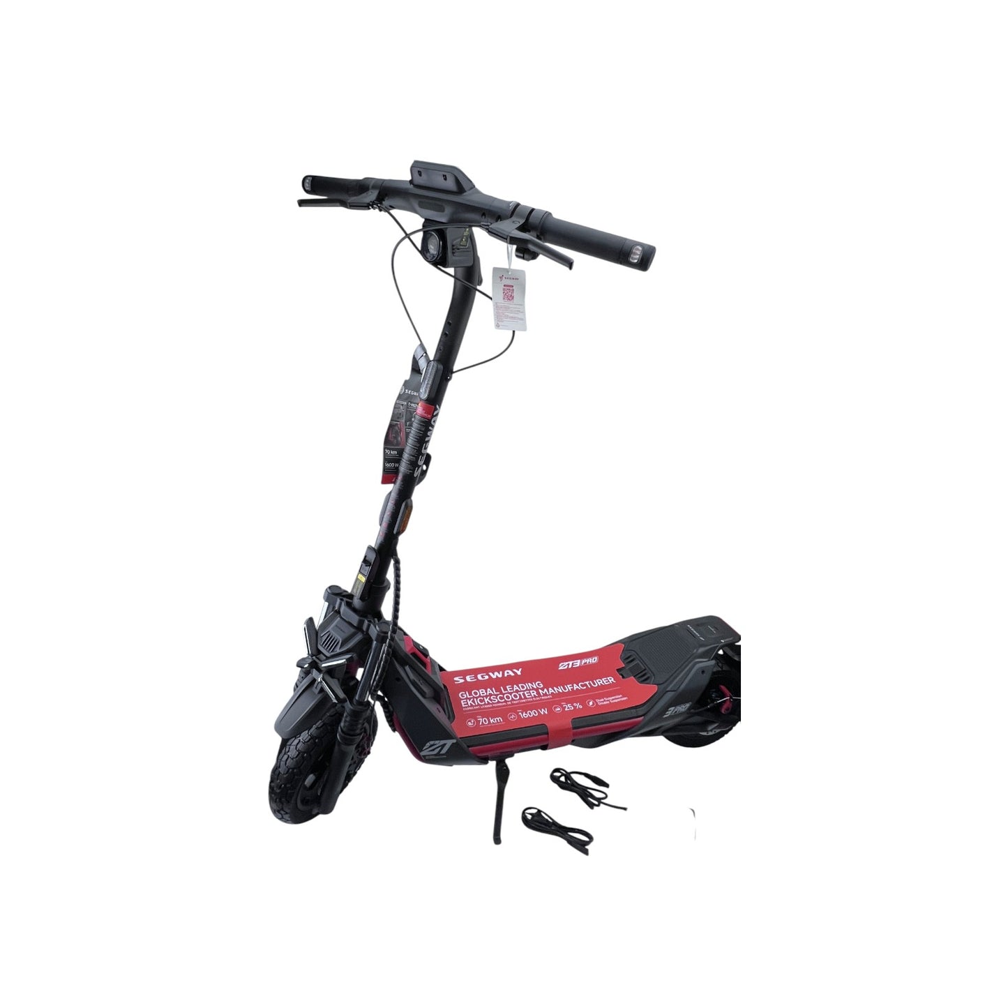 Ninebot Segway ZT3 Pro D E-Scooter Straßenzulassung 56km 20km/h Federung 120kg | Retourware