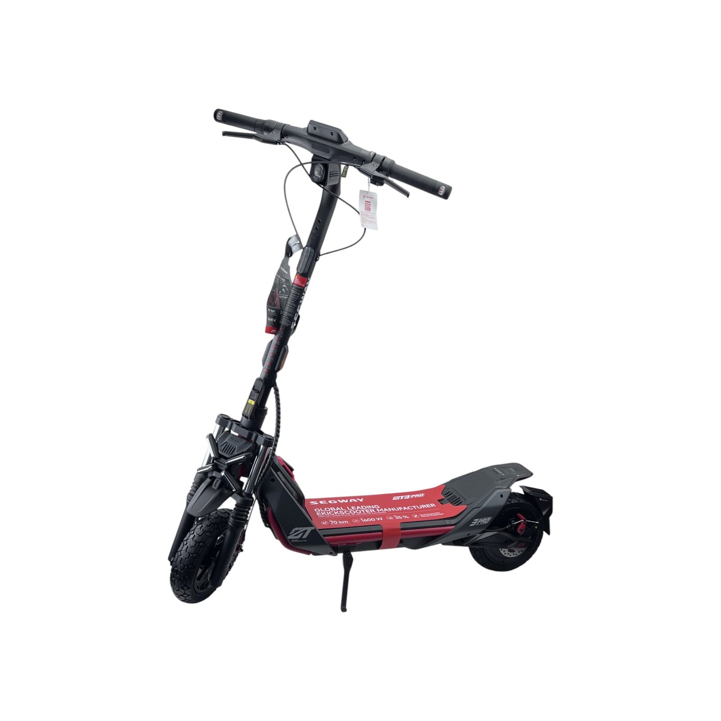 Ninebot Segway ZT3 Pro D E-Scooter Straßenzulassung 56km 20km/h Federung 120kg | Retourware