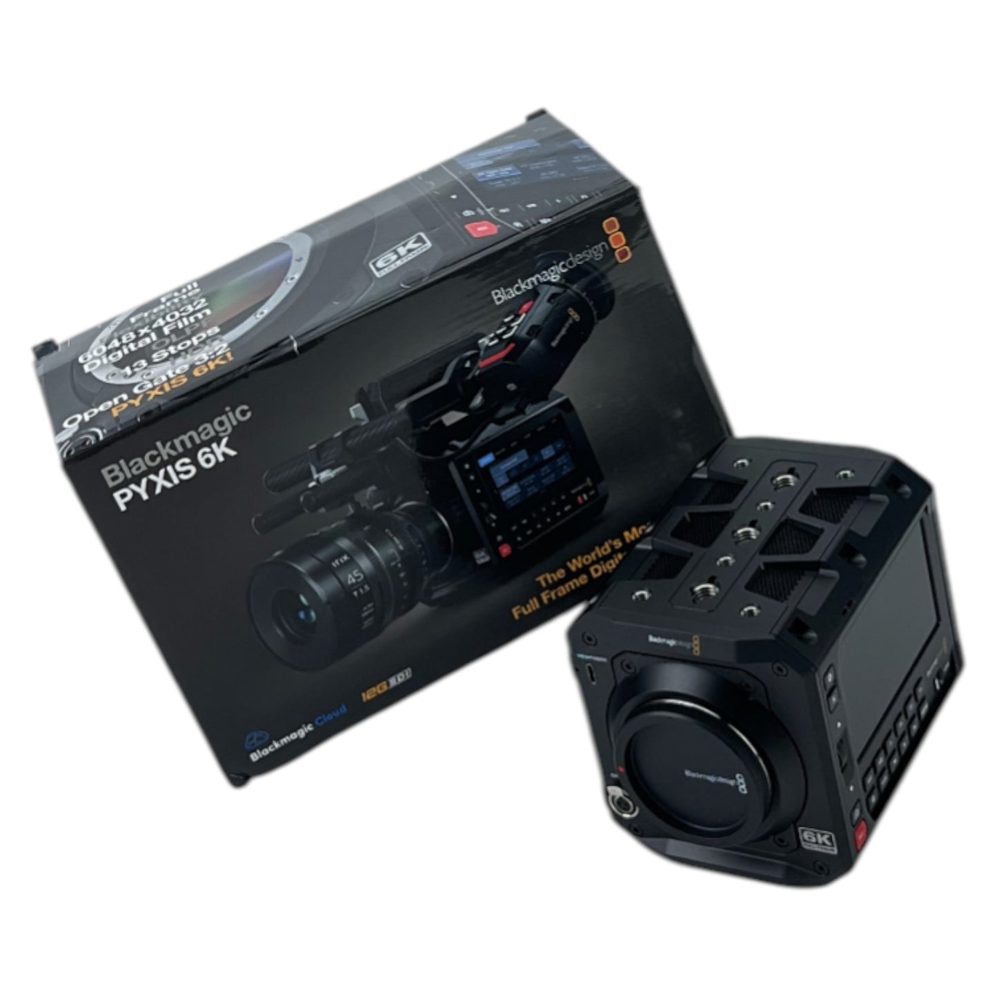 Blackmagic Design Pyxis 6K Profi Camcorder 24MP 120fps Vollformat | Retourware