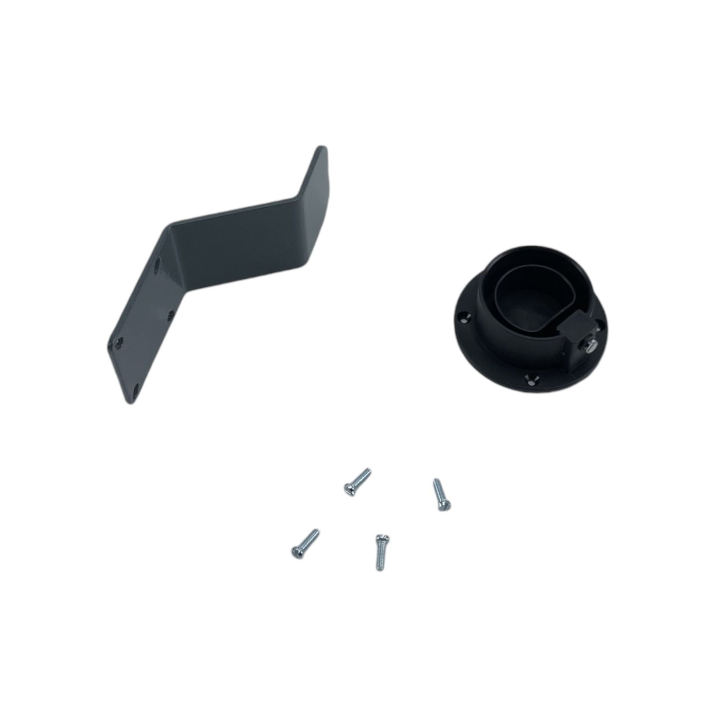 Wandhalterung Wallbox Kabel & Typ-2-Stecker Grau Schwarz | Retourware