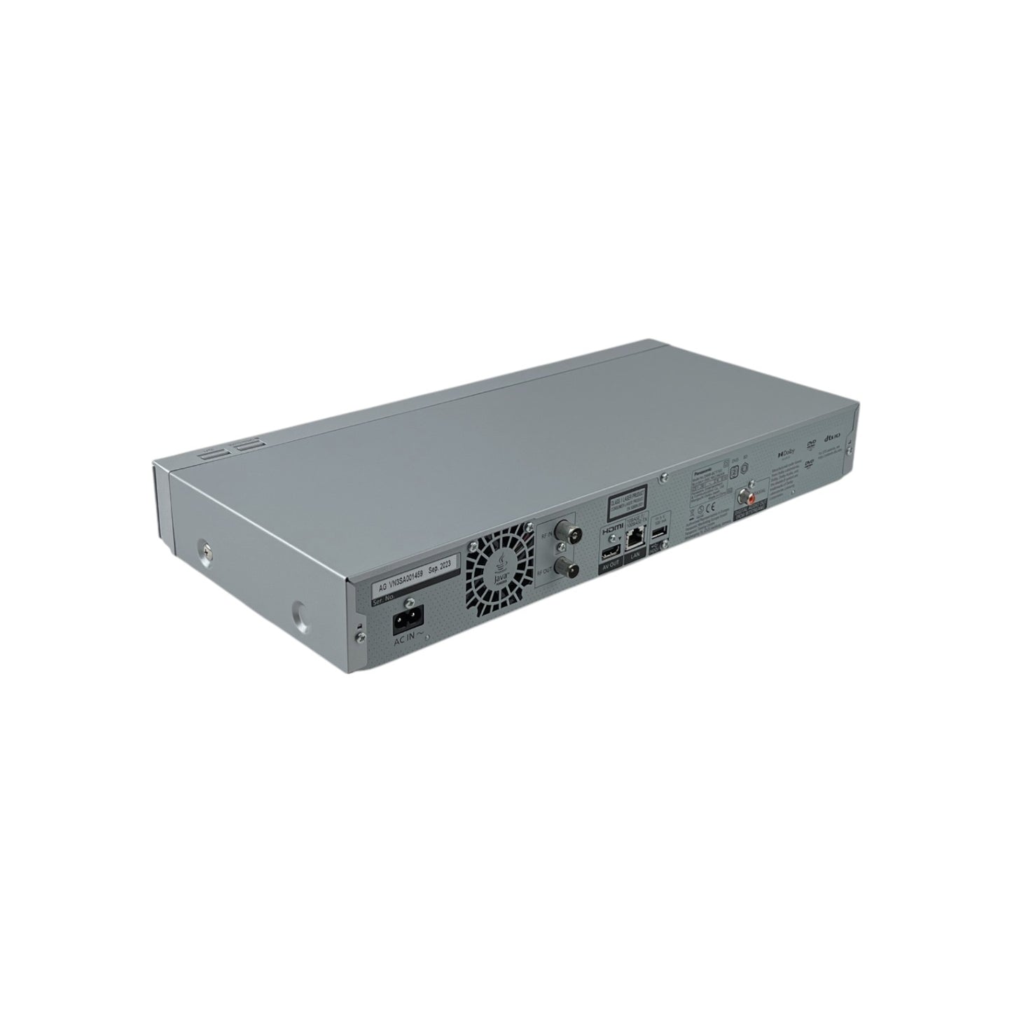 Panasonic Blu-Ray Player Recorder Twin HD DVB-C Tuner 500GB 4K Upscaling UltraHD | Retourware