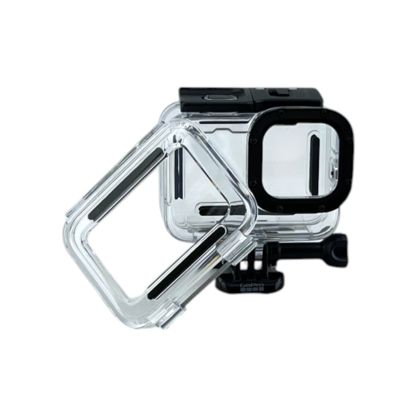 GOPRO Unterwassergehäuse Durchsichtiges Schutzgehäuse GoPro HERO 9 Schwarz | Neu