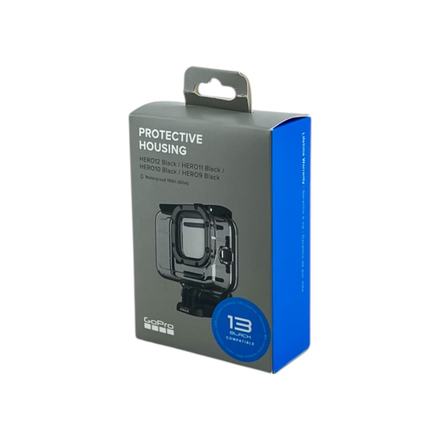 GOPRO Unterwassergehäuse Durchsichtiges Schutzgehäuse GoPro HERO 9 Schwarz | Neu