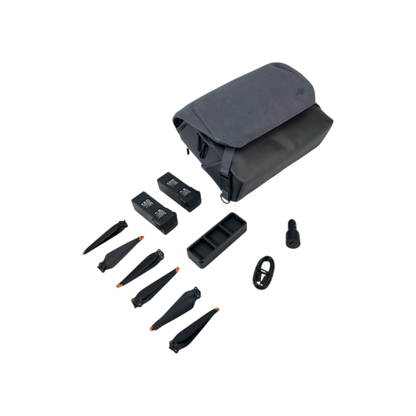DJI Mavic 3 Fly More Set Zubehörpaket Akkus Ladehub Tasche Propeller Schwarz | Retourware