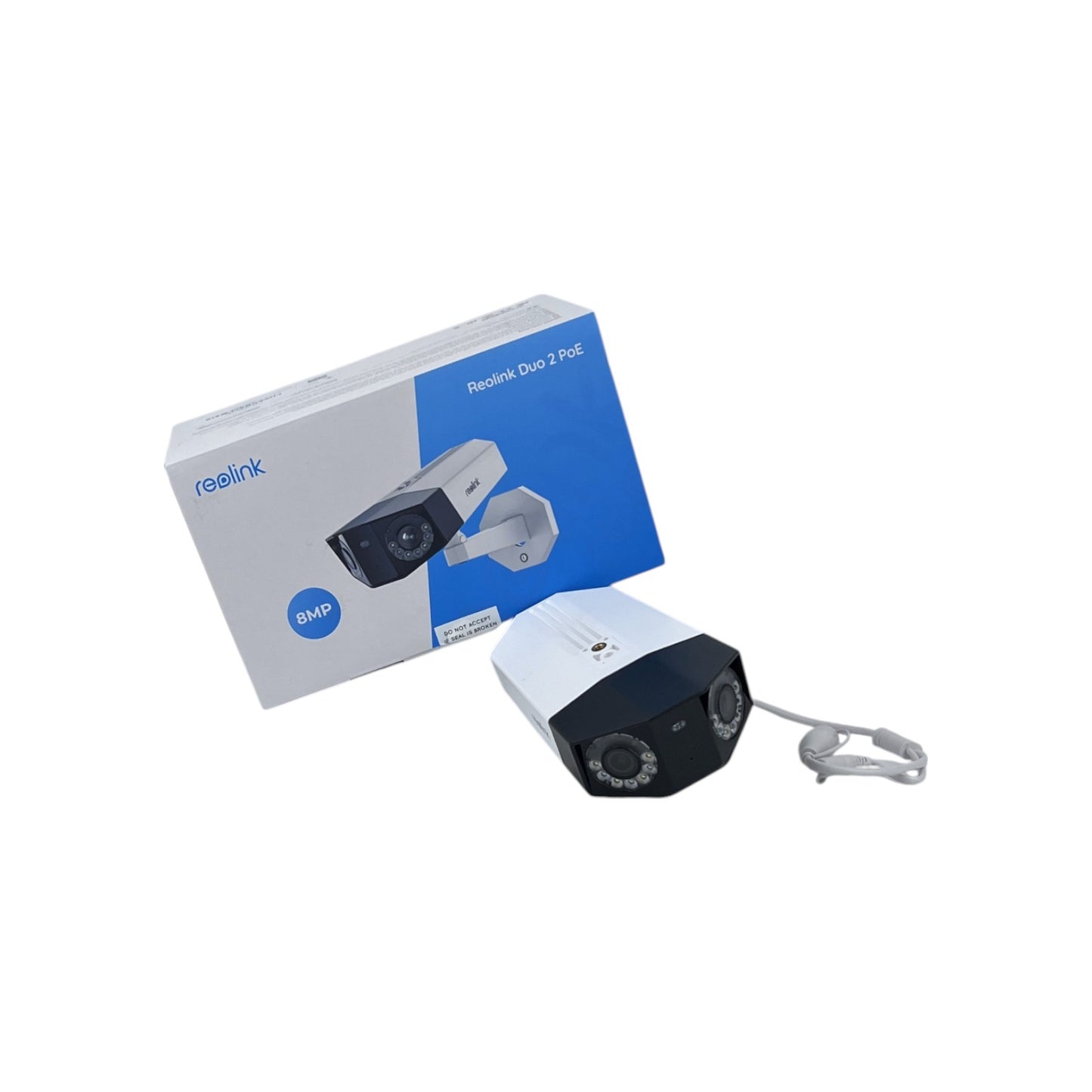 Reolink 4K Dual-Lens Überwachungskamera Aussen 180°FOV IP-Kamera Zwei-Wege-Audio | Neu