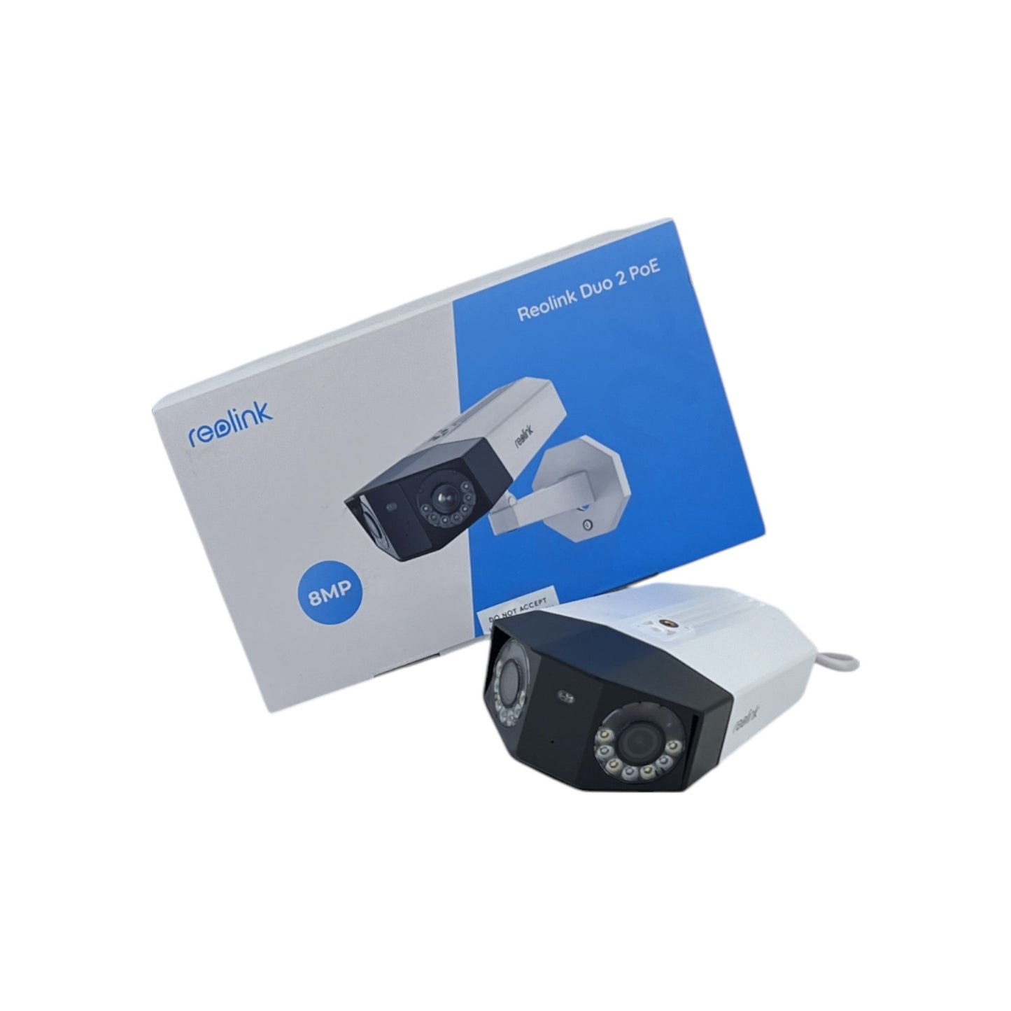 Reolink 4K Dual-Lens Überwachungskamera Aussen 180°FOV IP-Kamera Zwei-Wege-Audio | Neu