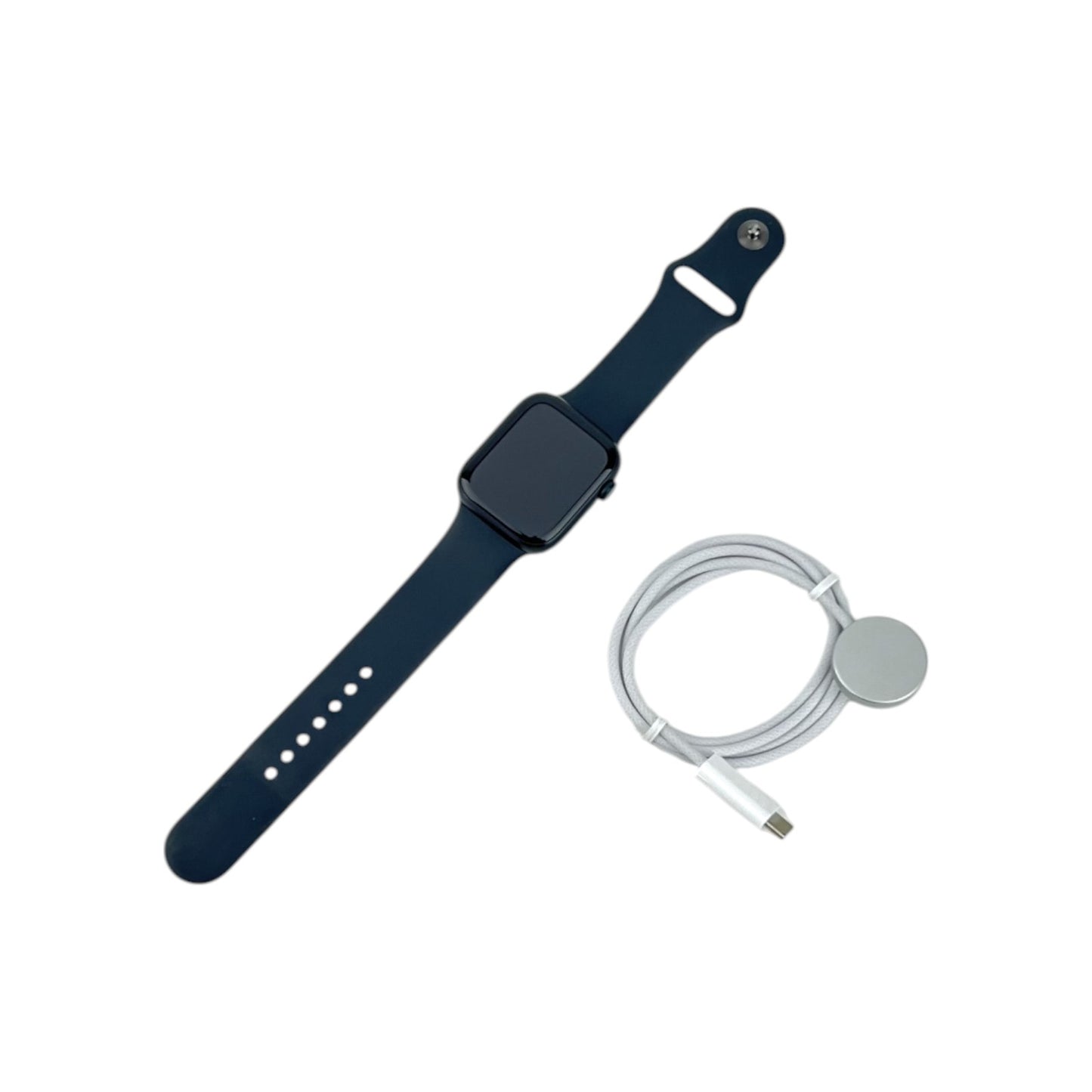 Apple Watch 7 GPS Aluminium Mitternacht 45 mm Sportarmband Mitternacht | Retourware