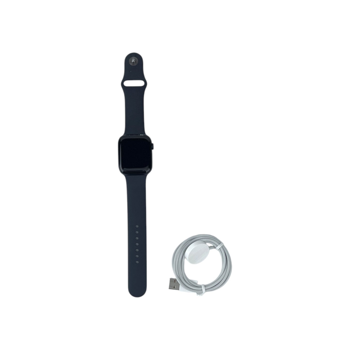 Apple Watch 7 GPS Aluminium Mitternacht 45 mm Sportarmband Mitternacht | Retourware