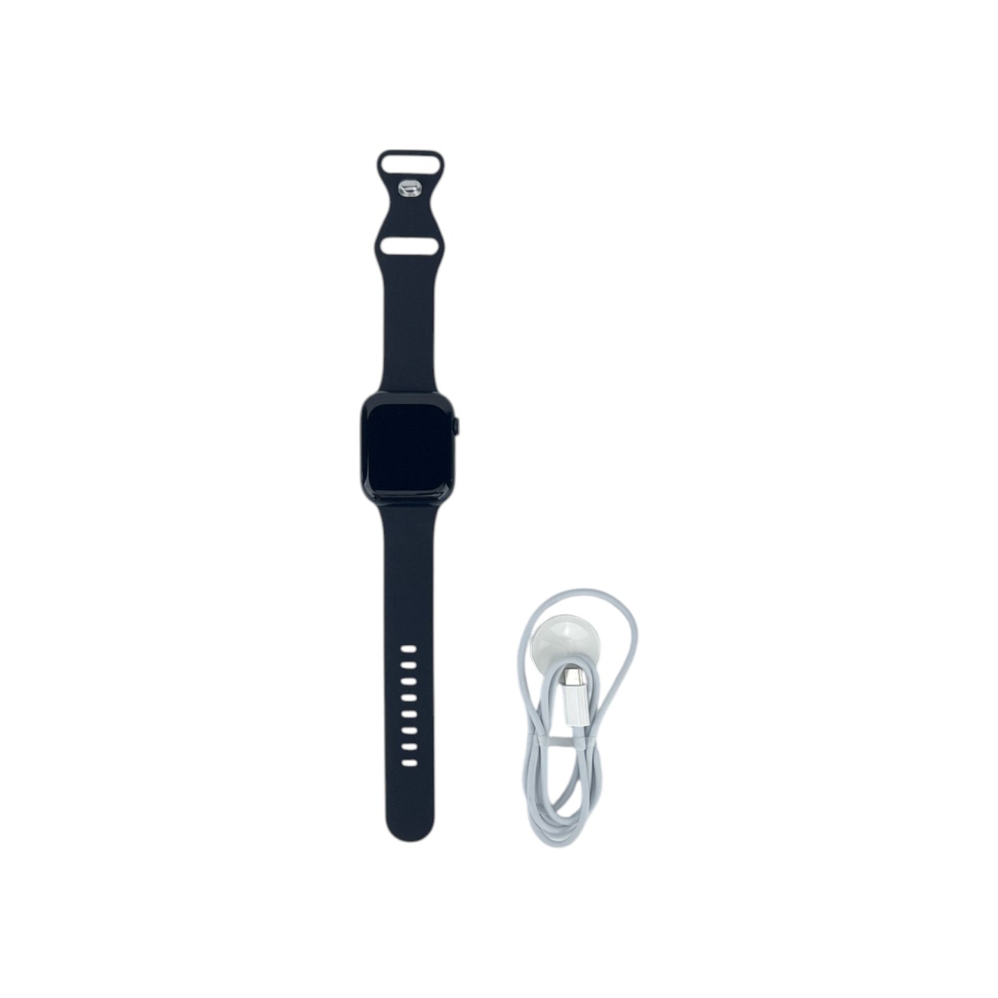 Apple Watch 7 GPS Aluminium Mitternacht 45 mm Sportarmband Mitternacht | Retourware