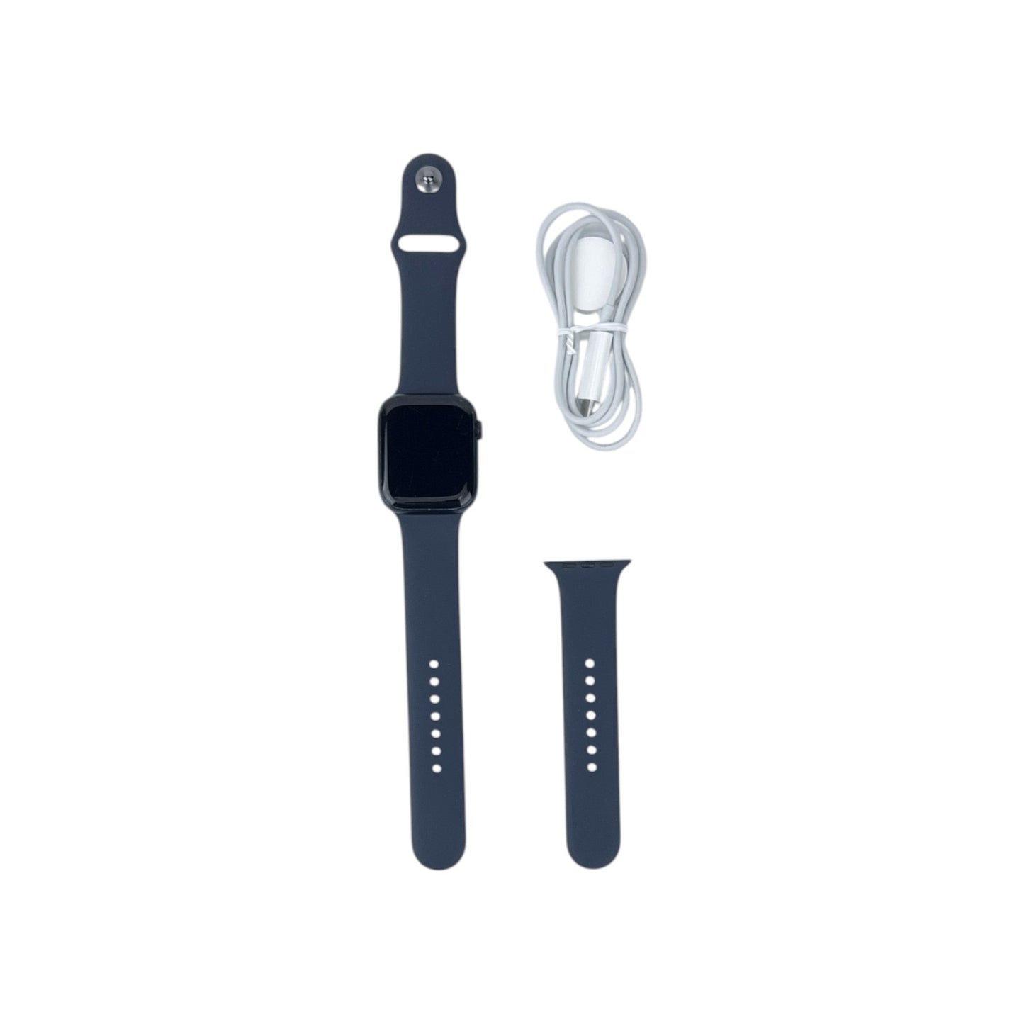 Apple Watch 7 Cellular Aluminium Mitternacht 45 mm Sportarmband Mitternacht | Retourware