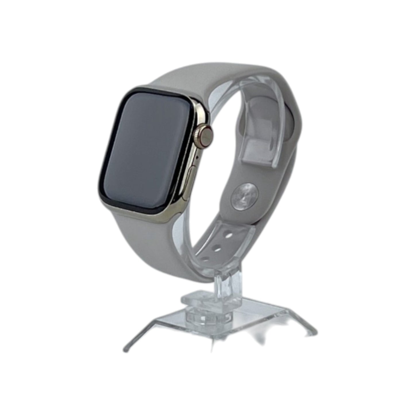 Apple Watch 8 Cellular Edelstahl Gold 41 mm Milanaise Gold | Retourware