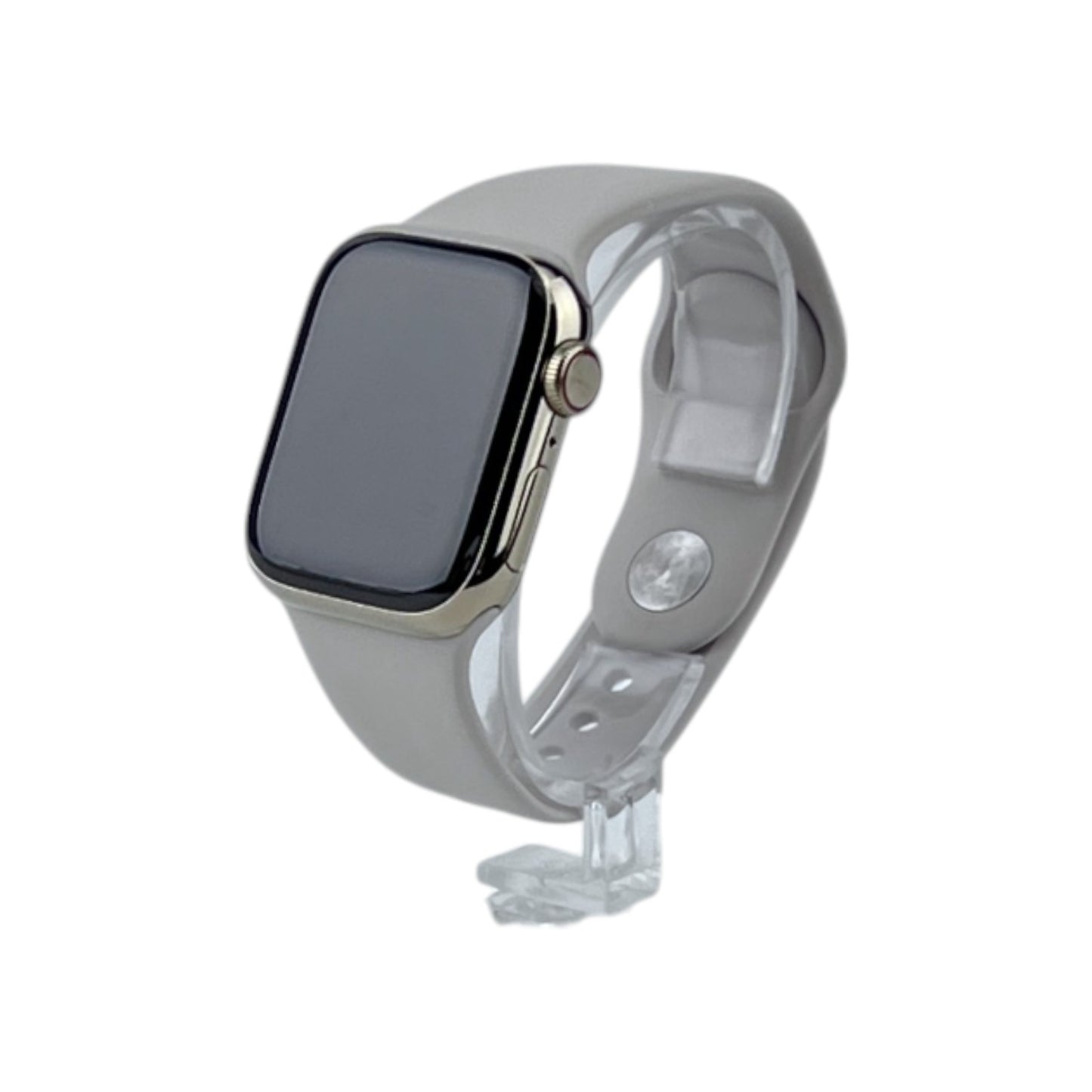 Apple Watch 8 Cellular Edelstahl Gold 41 mm Milanaise Gold | Retourware