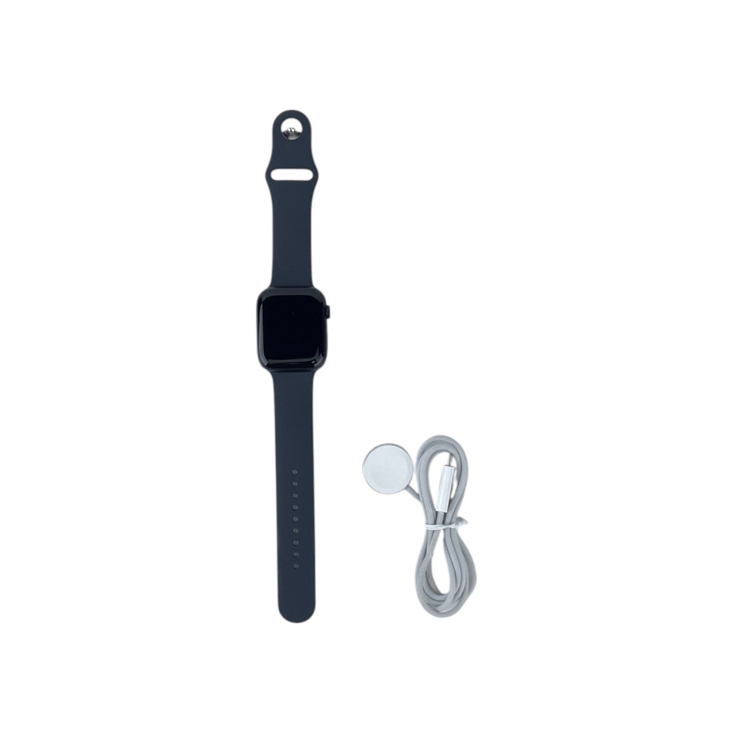Apple Watch 7 GPS Aluminium Mitternacht 45 mm Sportarmband Mitternacht | Retourware