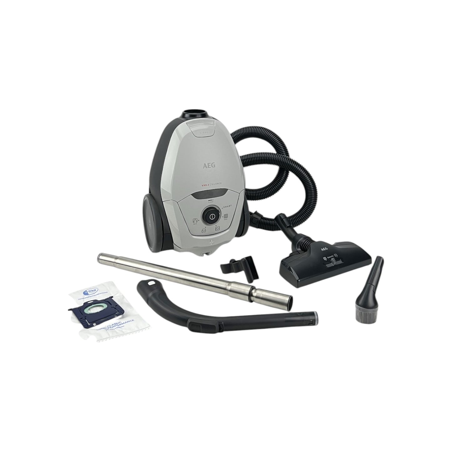 AEG Electrolux Staubsauger 600W 57dBA 3.5l waschbarer Filter Tragegriff weiß | Retourware