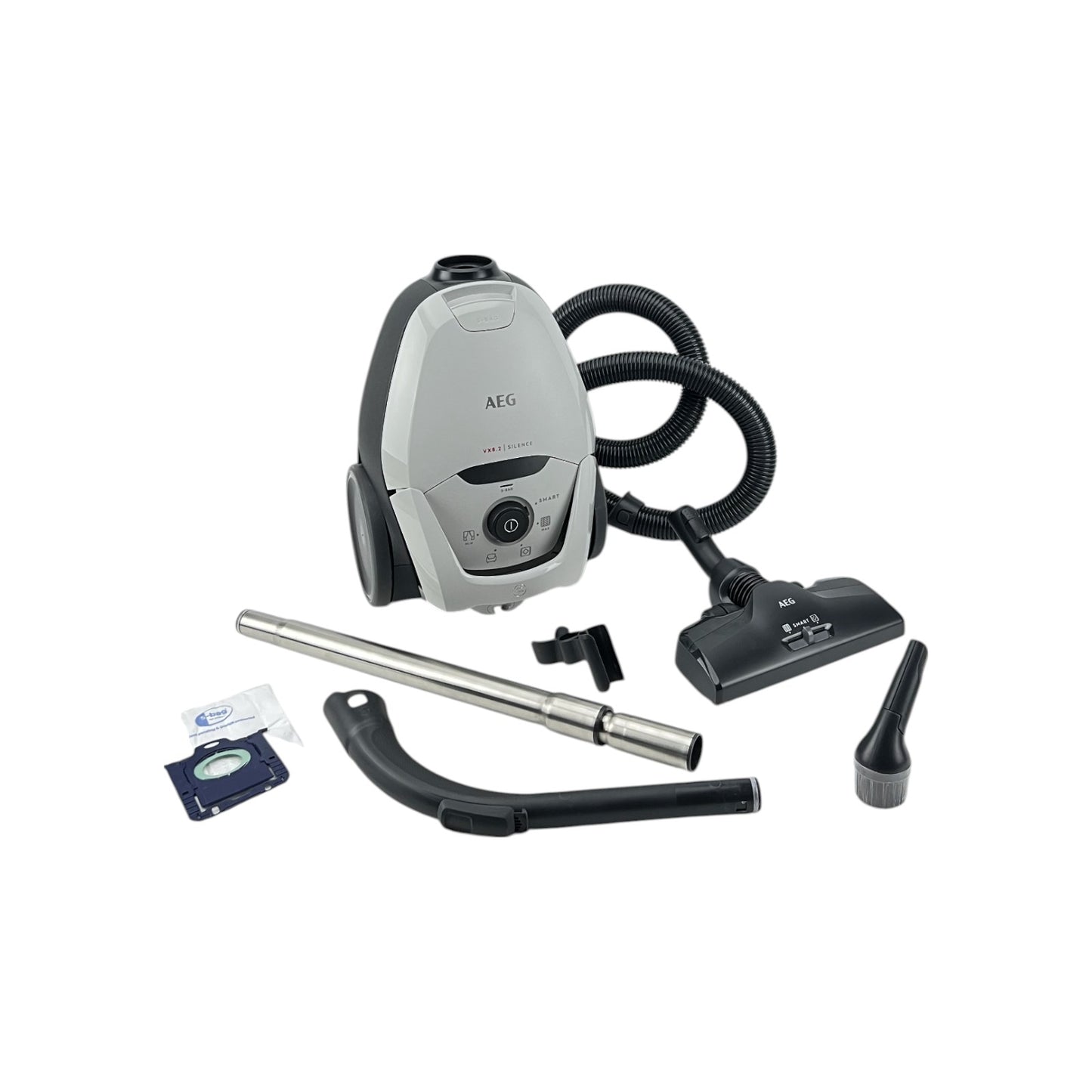 AEG Electrolux Staubsauger 600W 57dBA 3.5l waschbarer Filter Tragegriff weiß | Retourware