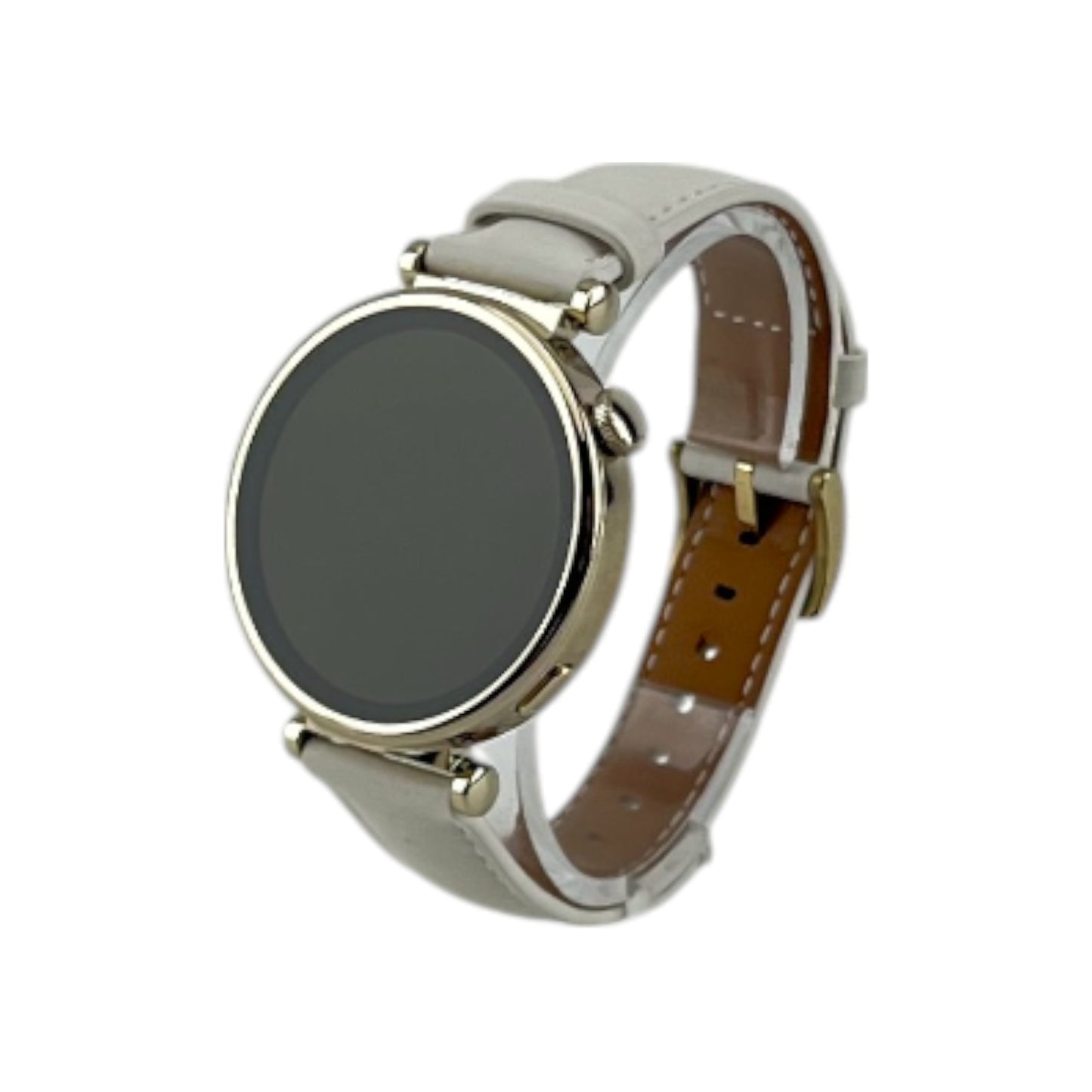 Huawei Watch GT 4 Smartwacht 41mm Armbanduhr Leder Android iOS Gold | Retourware