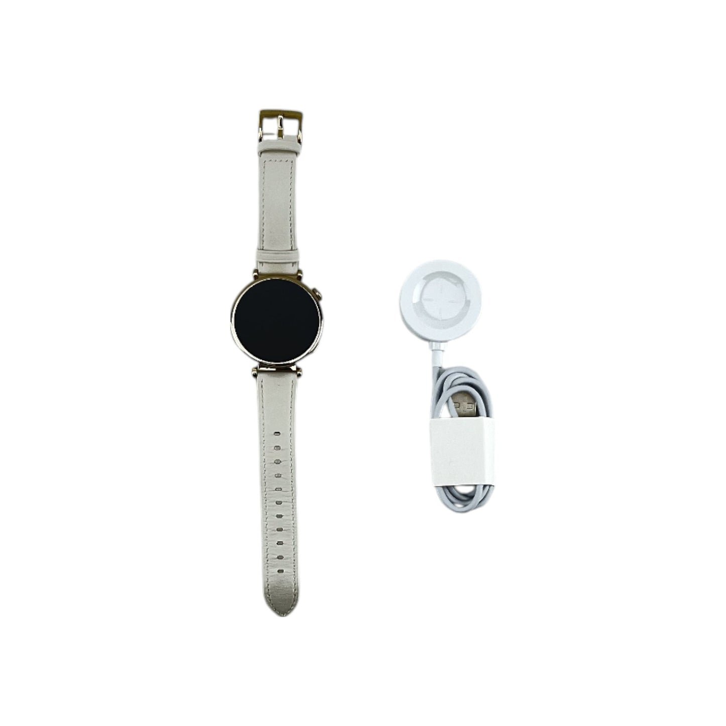 Huawei Watch GT 4 Smartwacht 41mm Armbanduhr Leder Android iOS Gold | Retourware