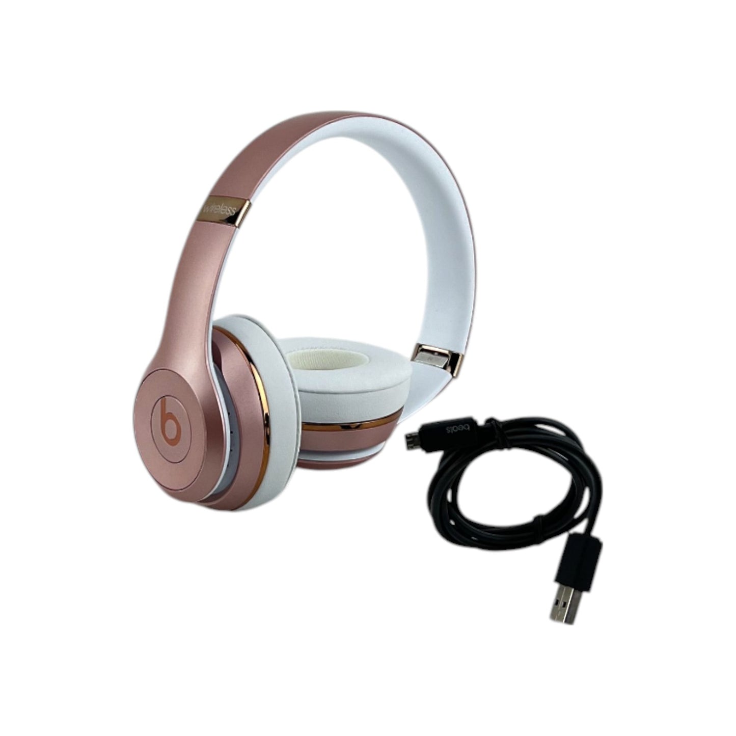 Beats Solo3 Bluetooth OnEar Kopfhörer Headset Apple W1 Chip 40 Stunden Roségold | Retourware