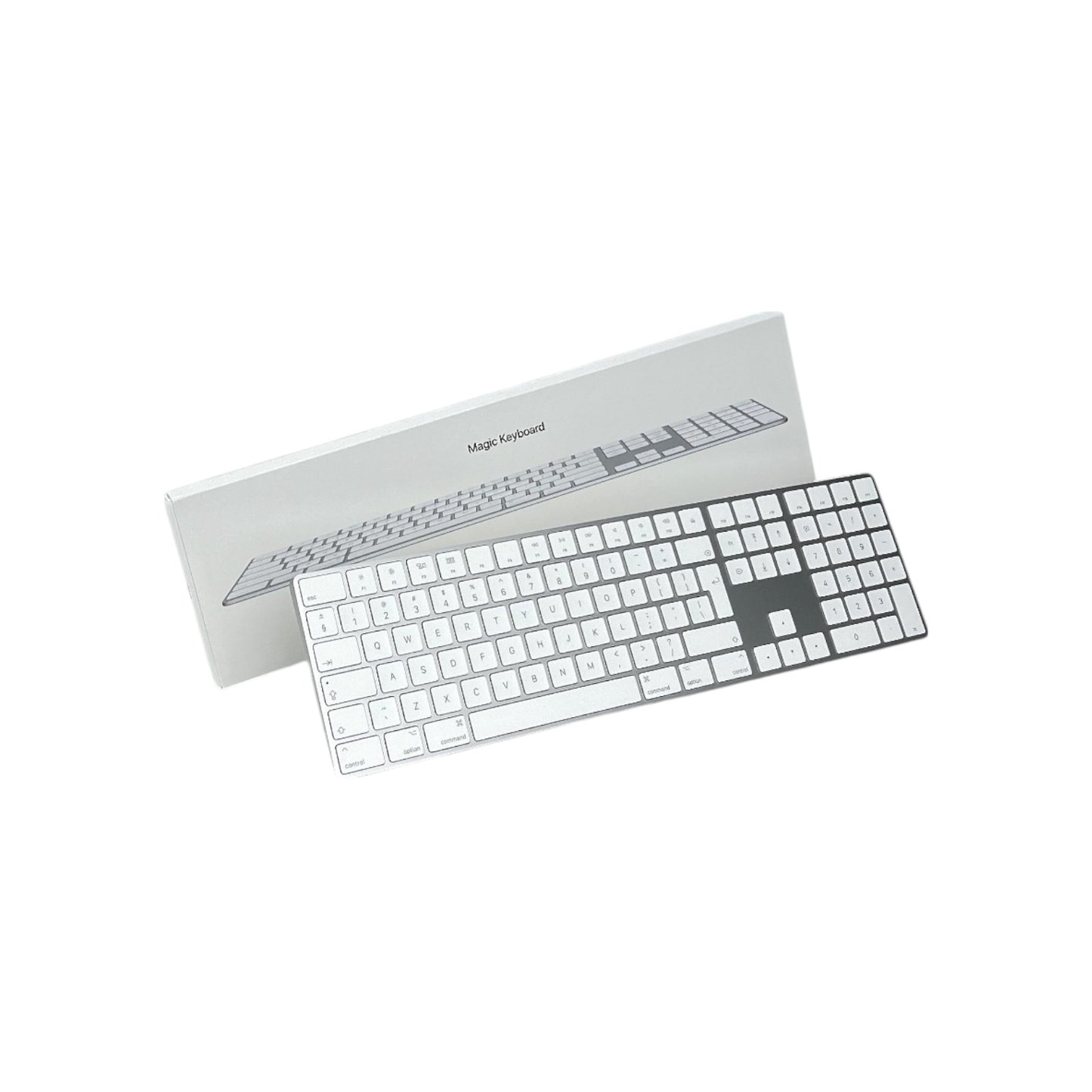 Apple Magic Keyboard Ziffernblock Bluetooth Mac iPad iPhone QWERTY us | Retourware