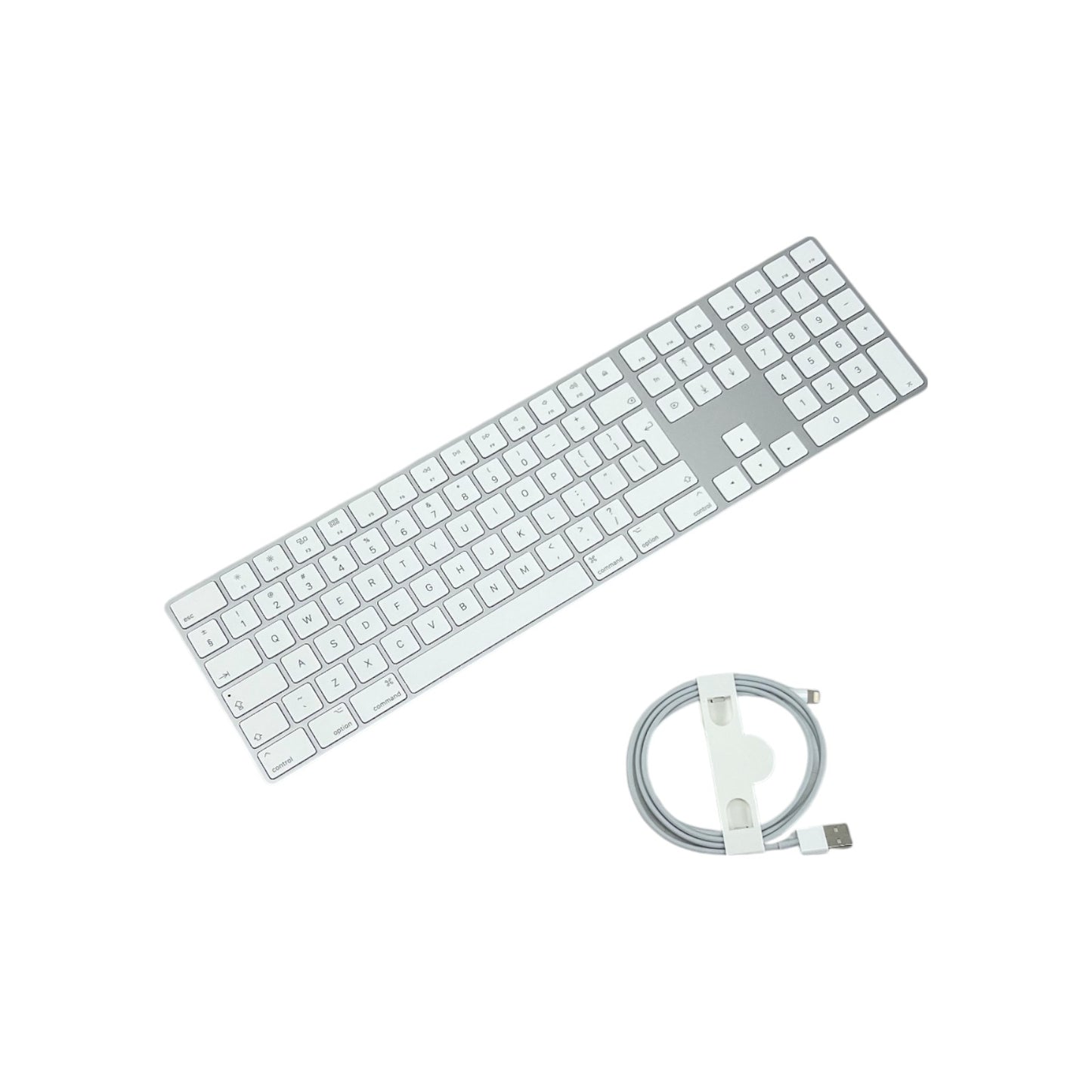 Apple Magic Keyboard Ziffernblock Bluetooth Mac iPad iPhone QWERTY us | Retourware