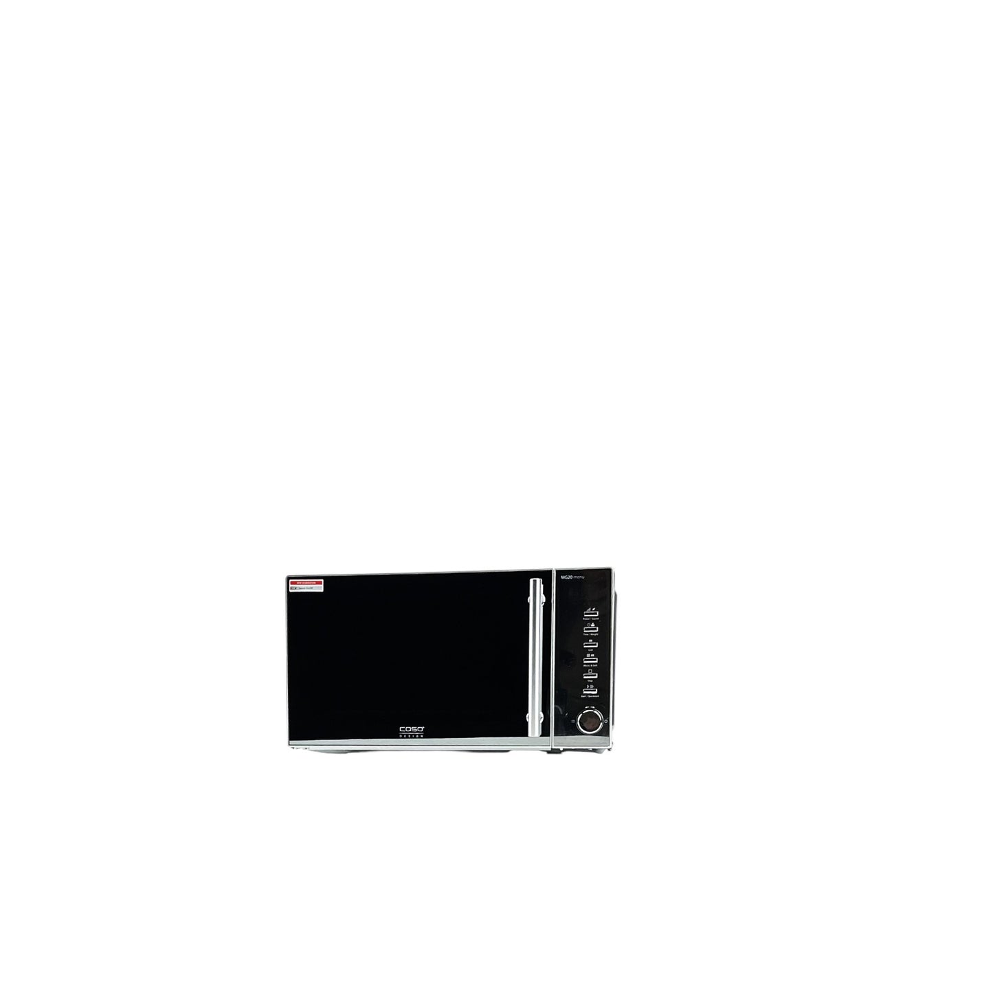 Caso MG20 2in1 Grill Mikrowelle 20L 1000W 14 Programme Edelstahl verspiegelt | Retourware