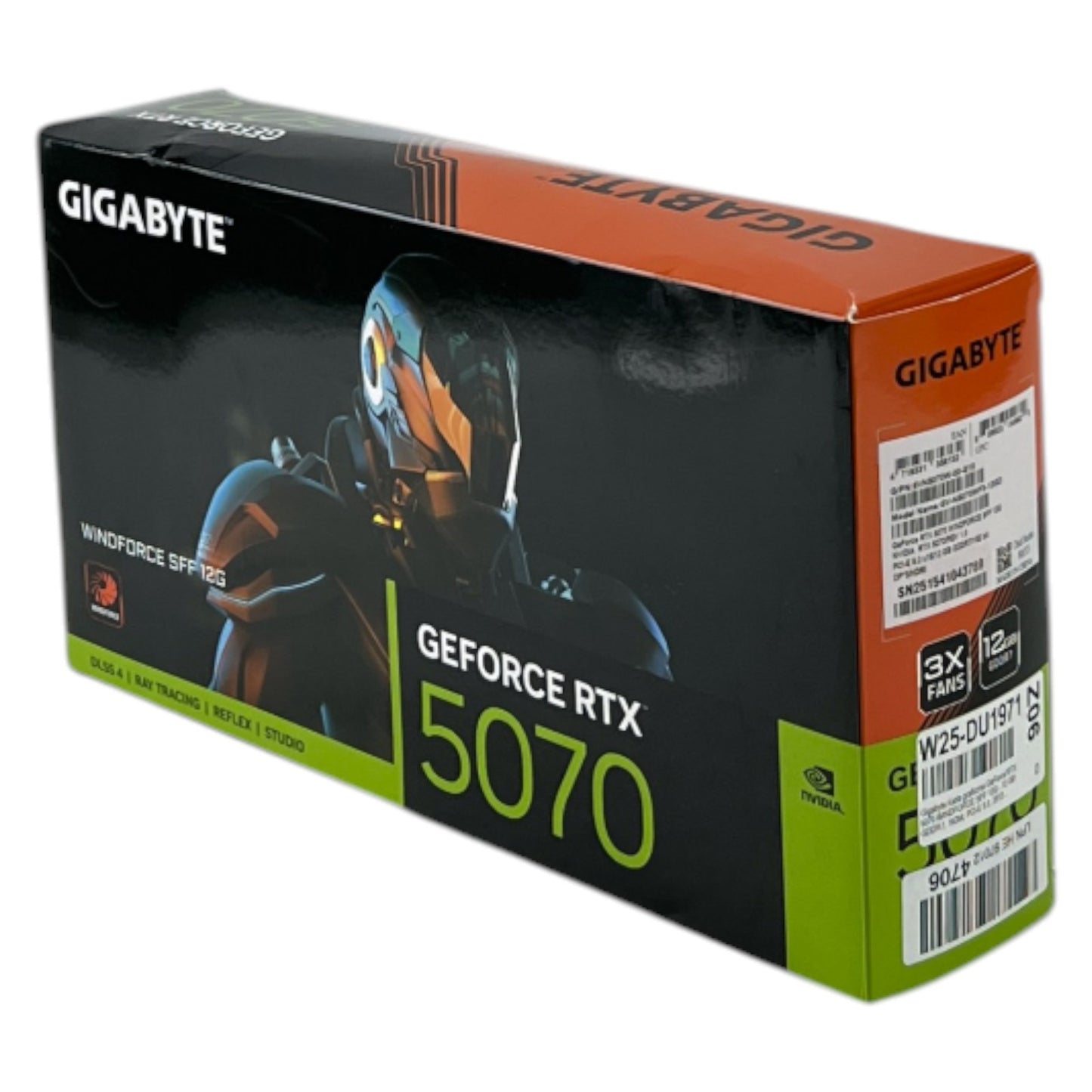 Gigabyte GeForce RTX5070 WINDFORCE SFF 12G Gaming Grafikkarte 12GB GDDR7 DP HDMI | Neu